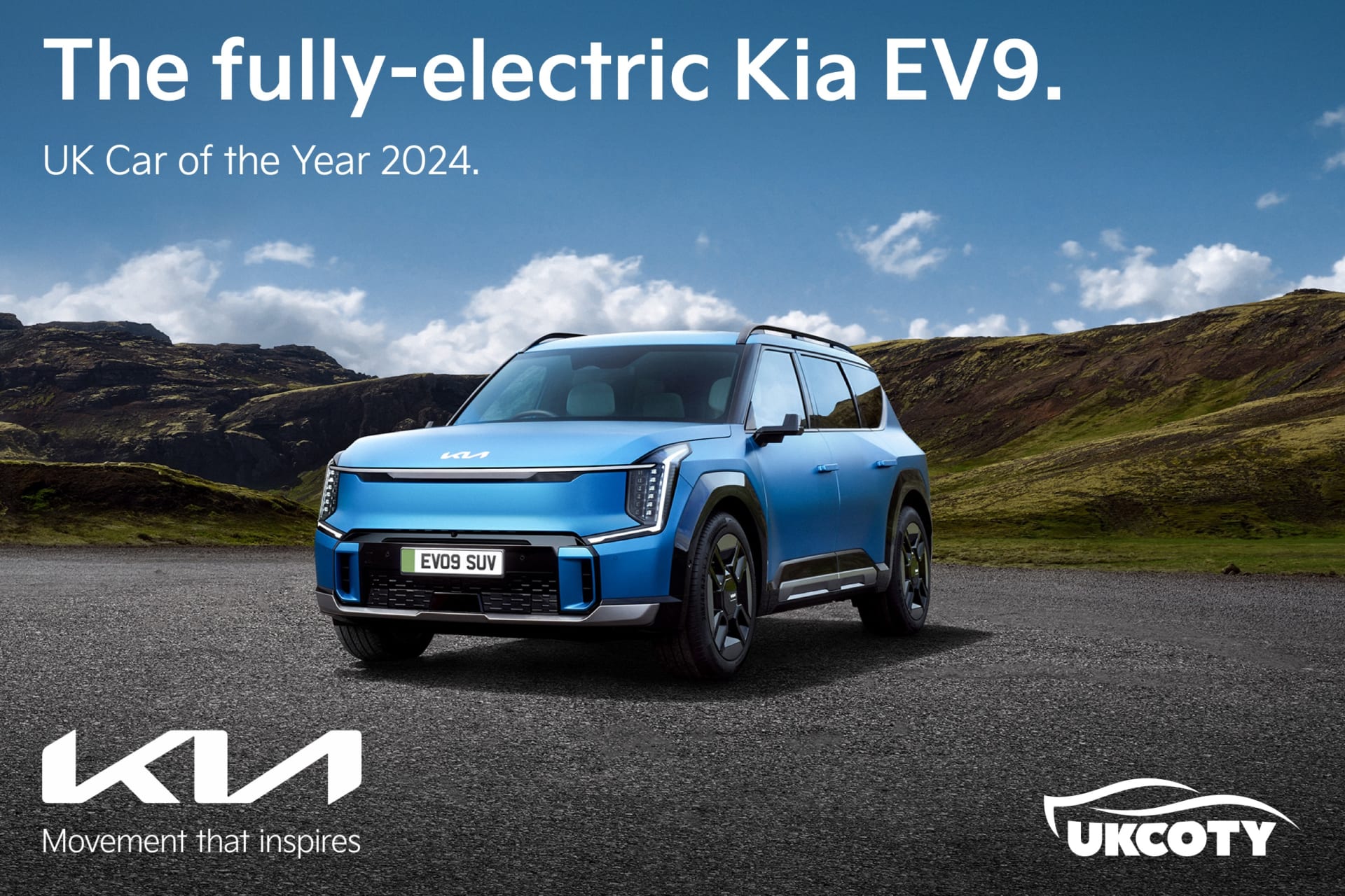 The fully-electric Kia EV9