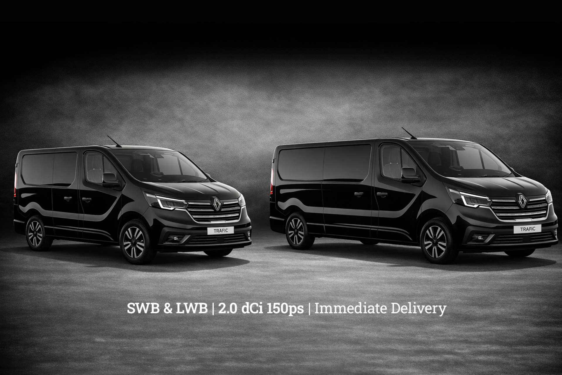 80 Black Renault Trafic