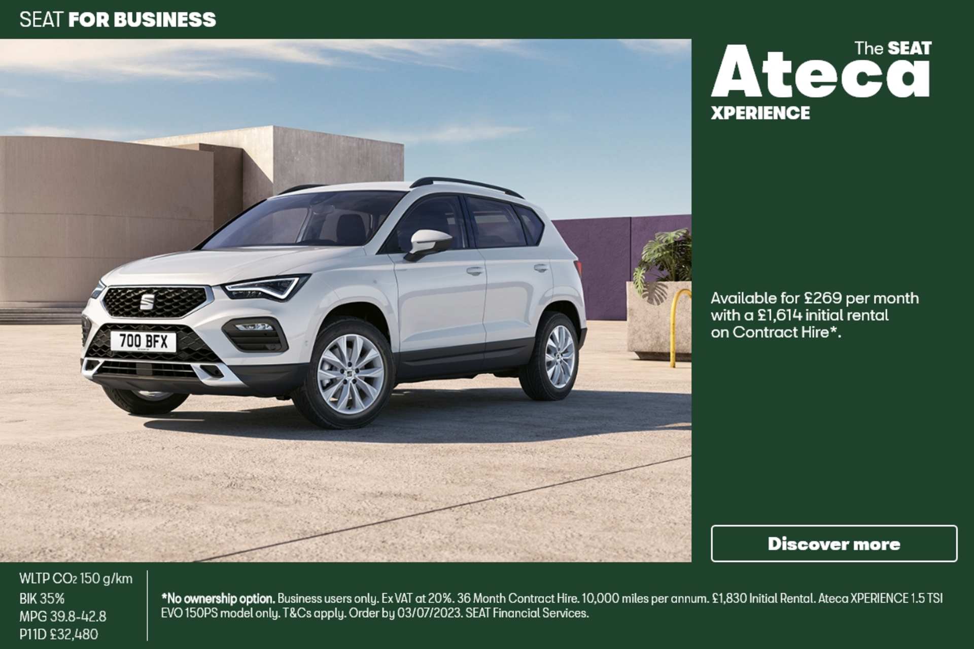 SEAT Dealers Ashford, Kent & Crawley, West Sussex JCB SEAT