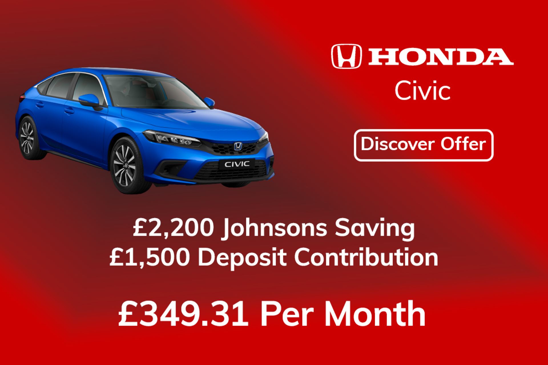 Explore the All-New Civic e:HEV Offer