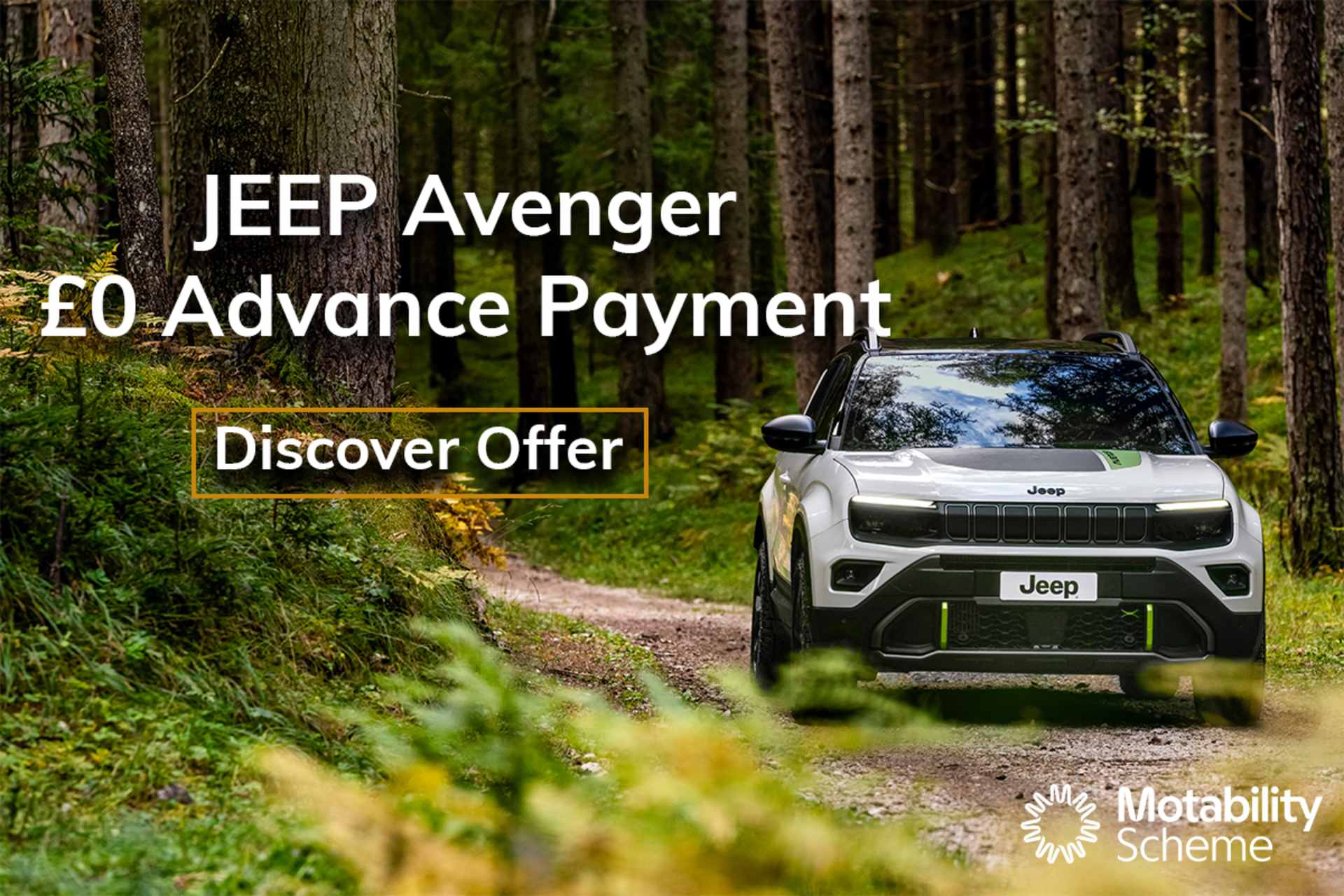 Jeep Avenger Motab Offer 