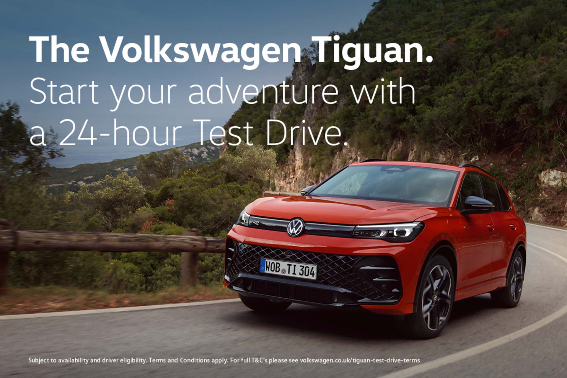 Tiguan 24 hour test drive event 