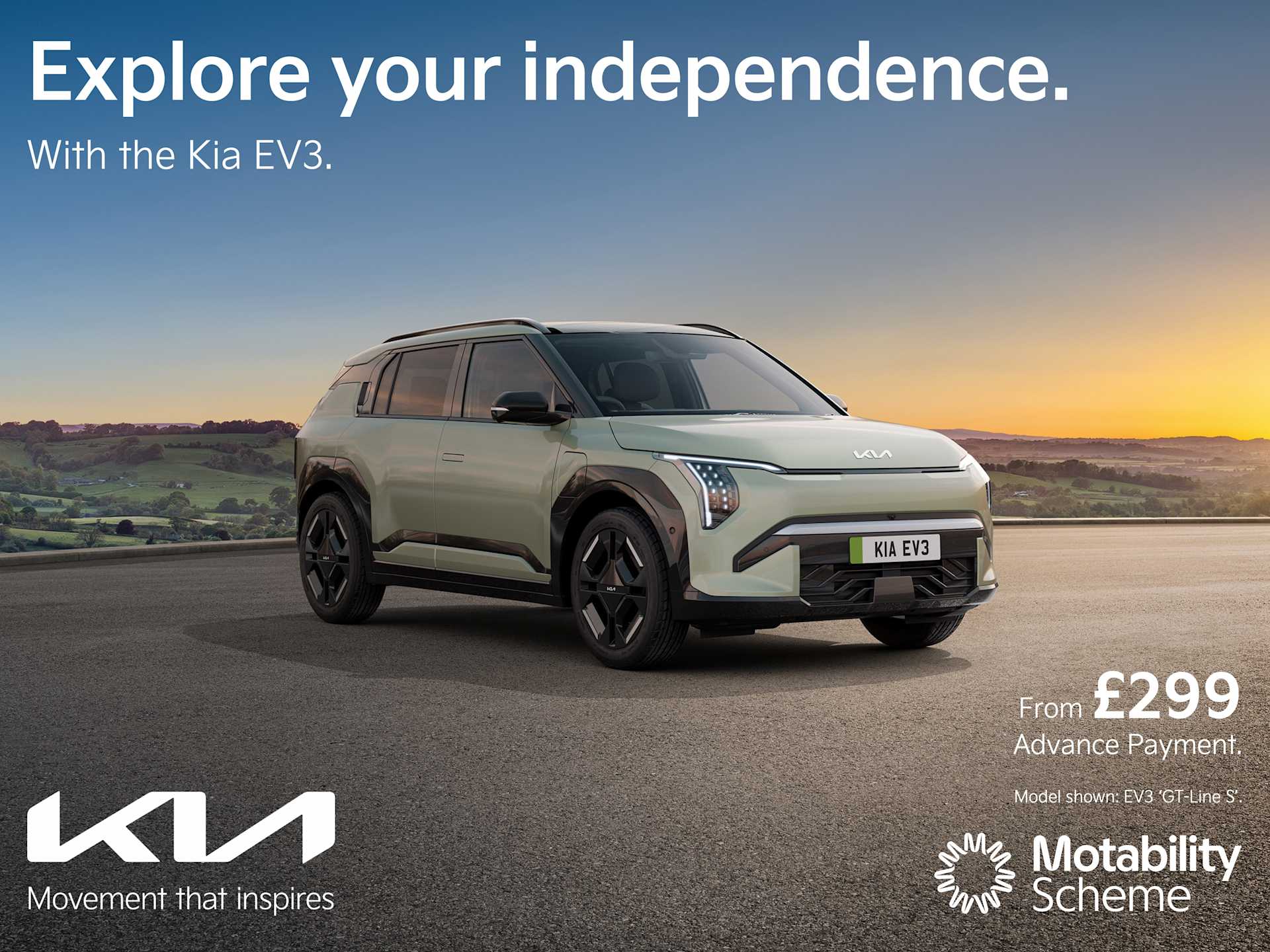 Kia EV3 - Motability 