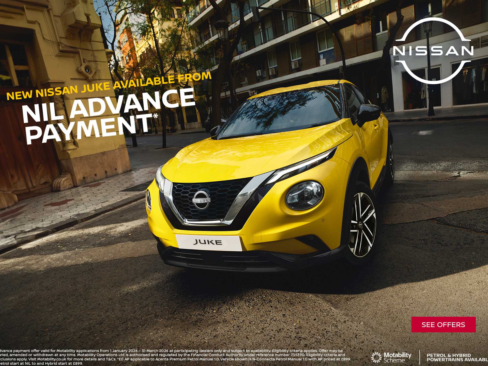Nissan Juke - Motability 