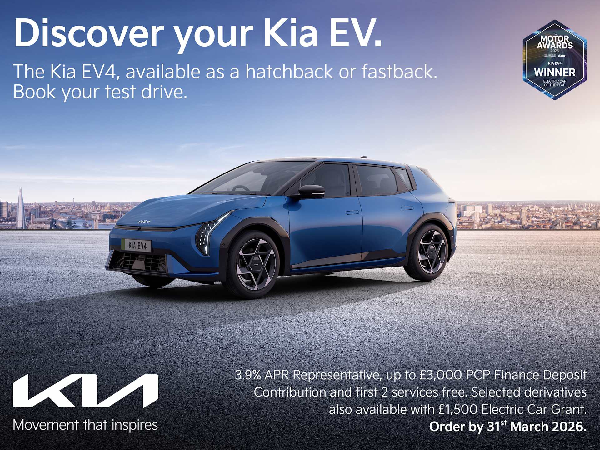 Kia EV4 Q1 2026
