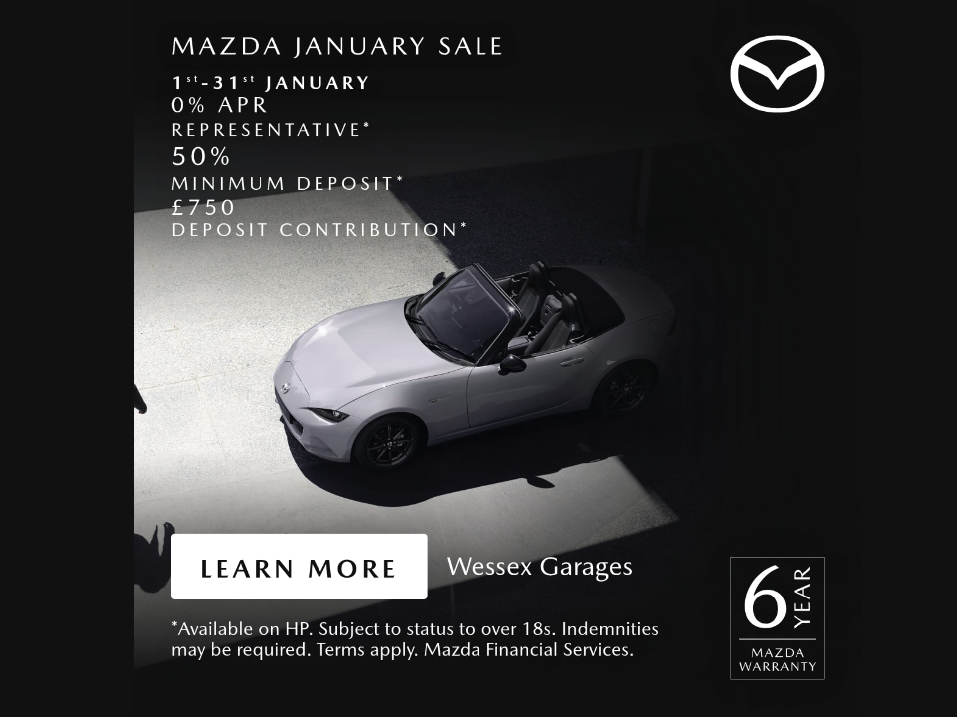 January Sale - Mazda MX-5