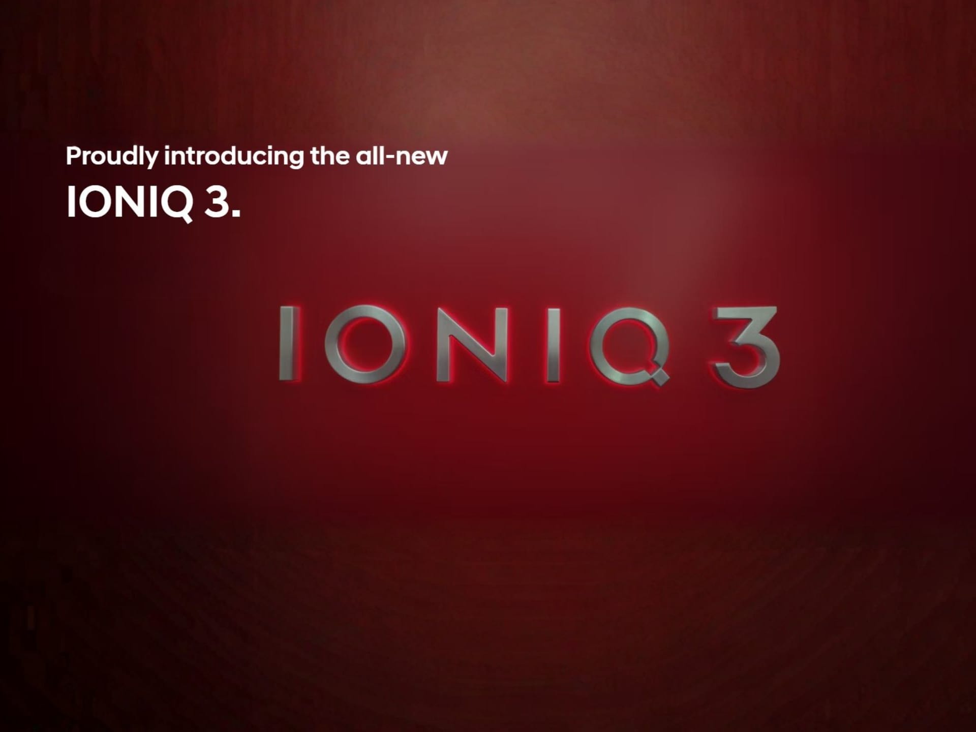 The All-New IONIQ 3