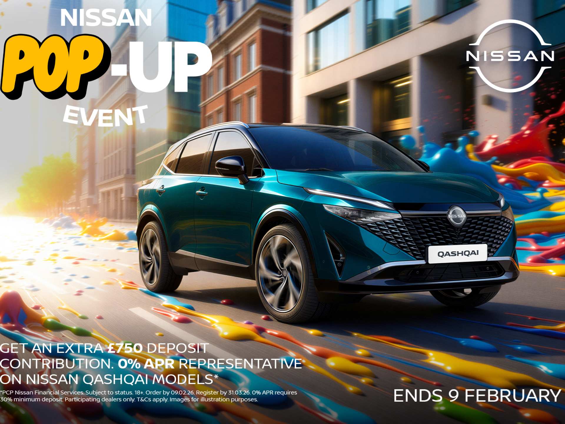 Nissan Pop-up Event - Nissan Qashqai