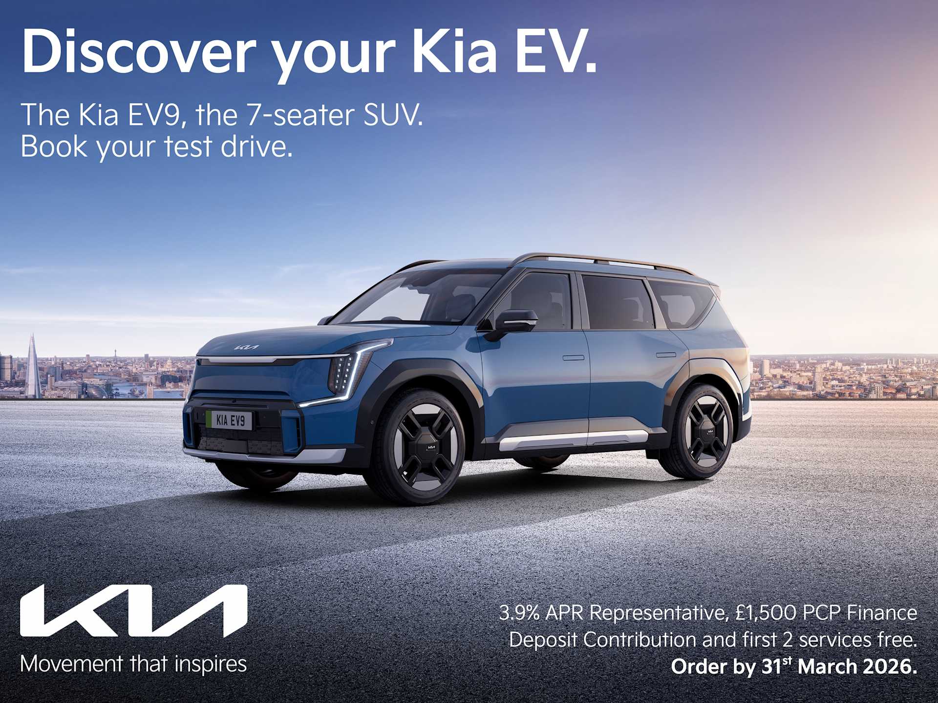 Kia EV9 Q1 2026