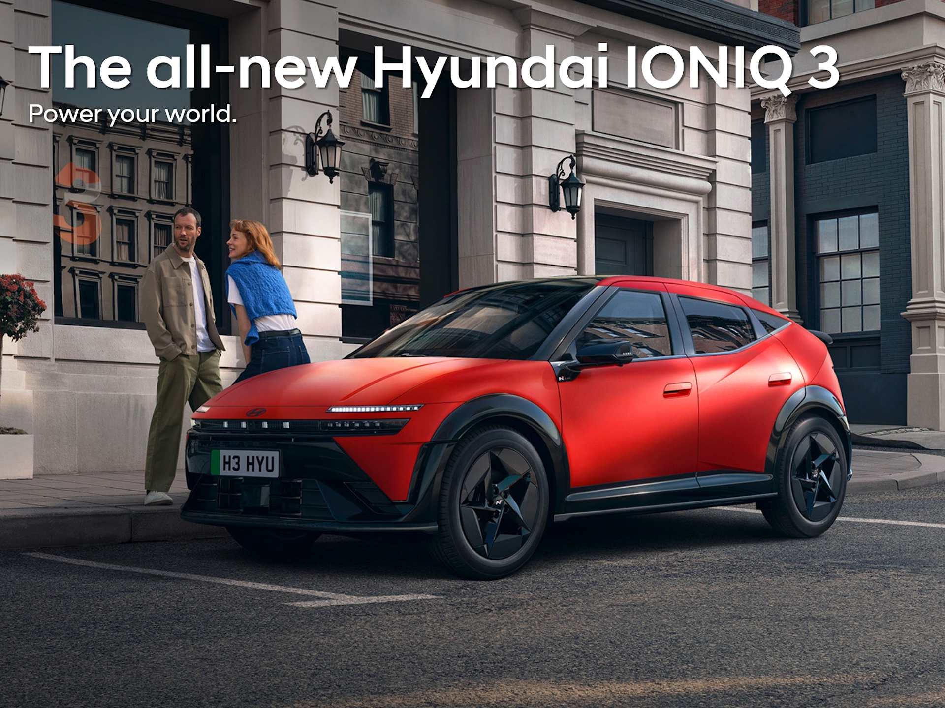 The all -new Hyundai IONIQ 3