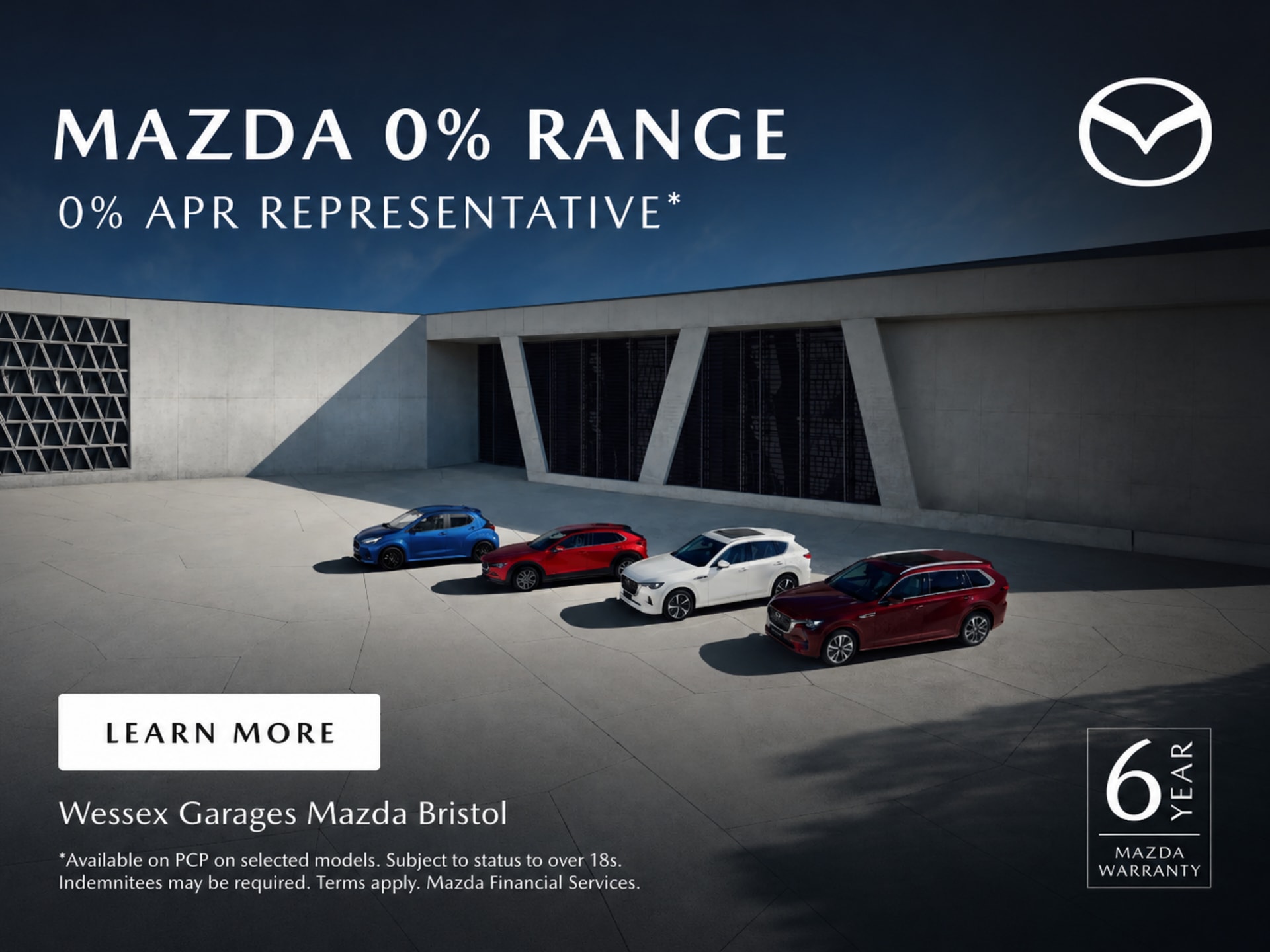 Mazda 0% Range