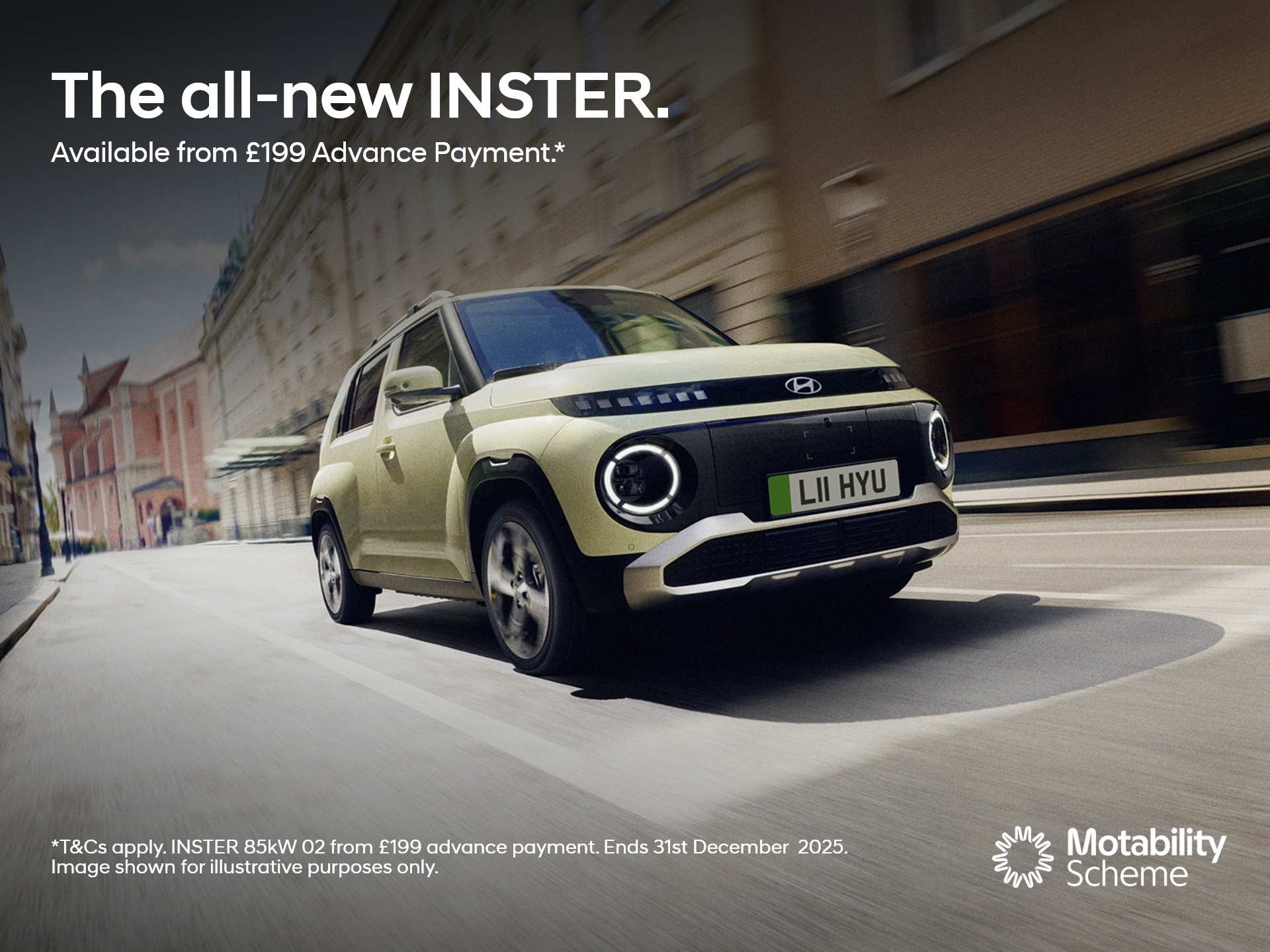 Hyundai INSTER Motability 