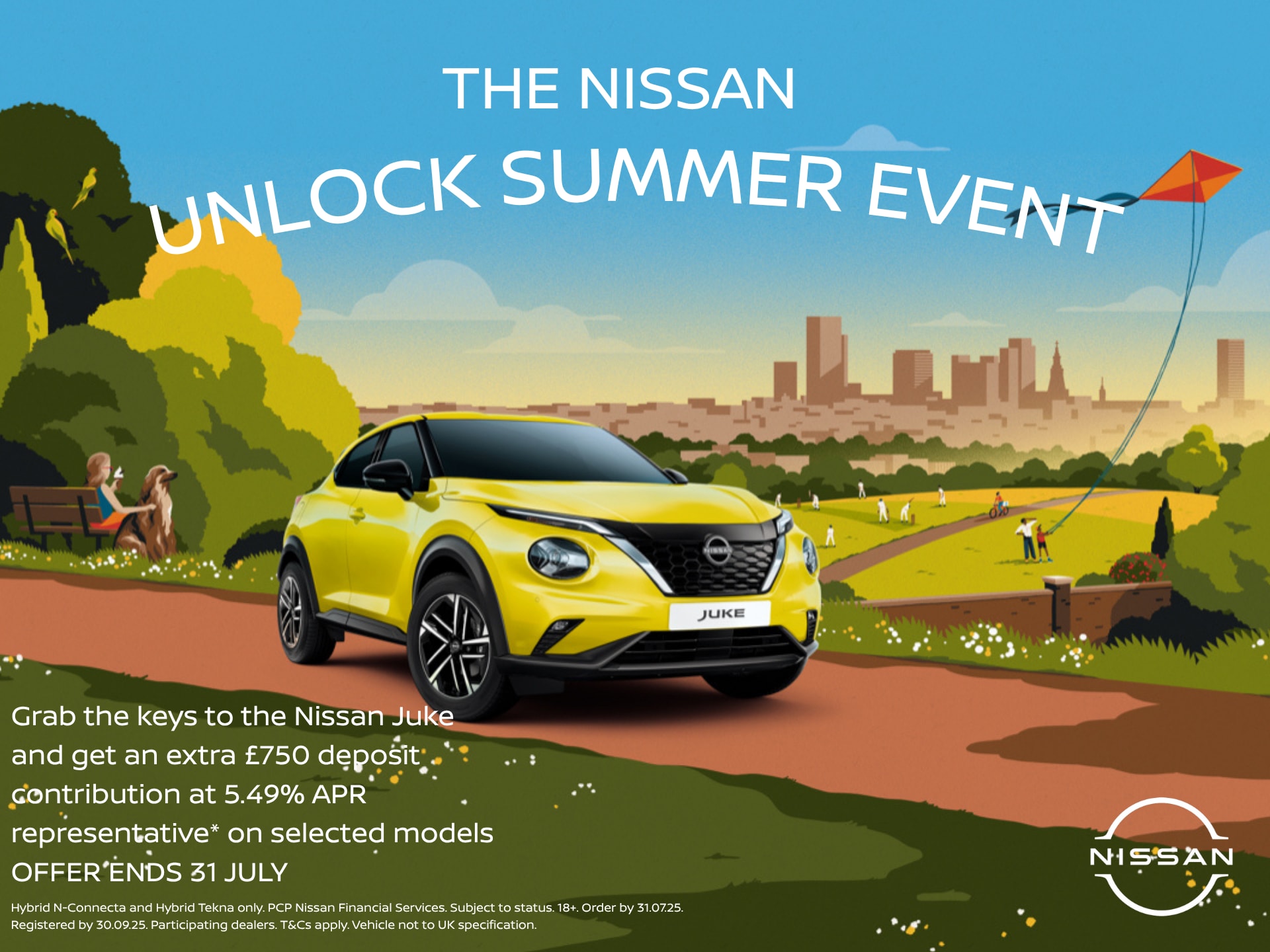 Nissan Juke Unlock Summer 