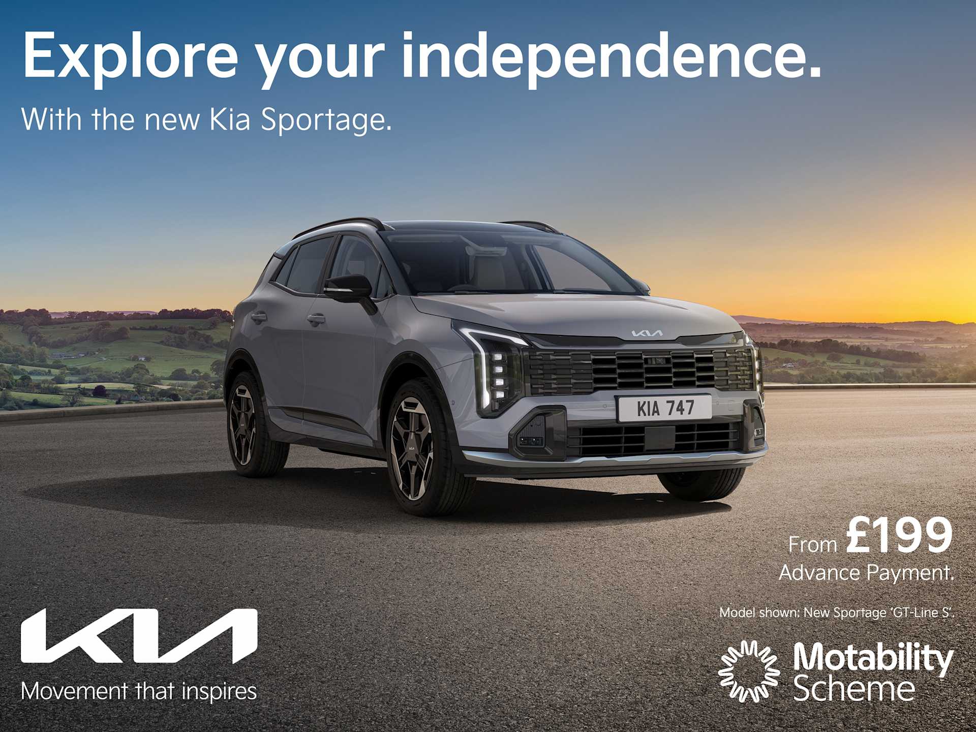 The New Kia Sportage - Motability 