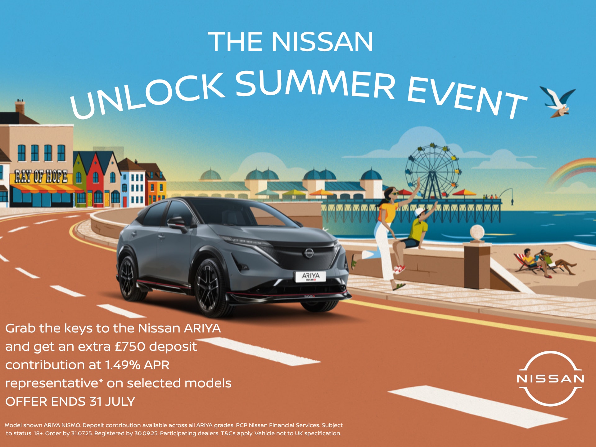 Nissan ARIYA Unlock Summer 
