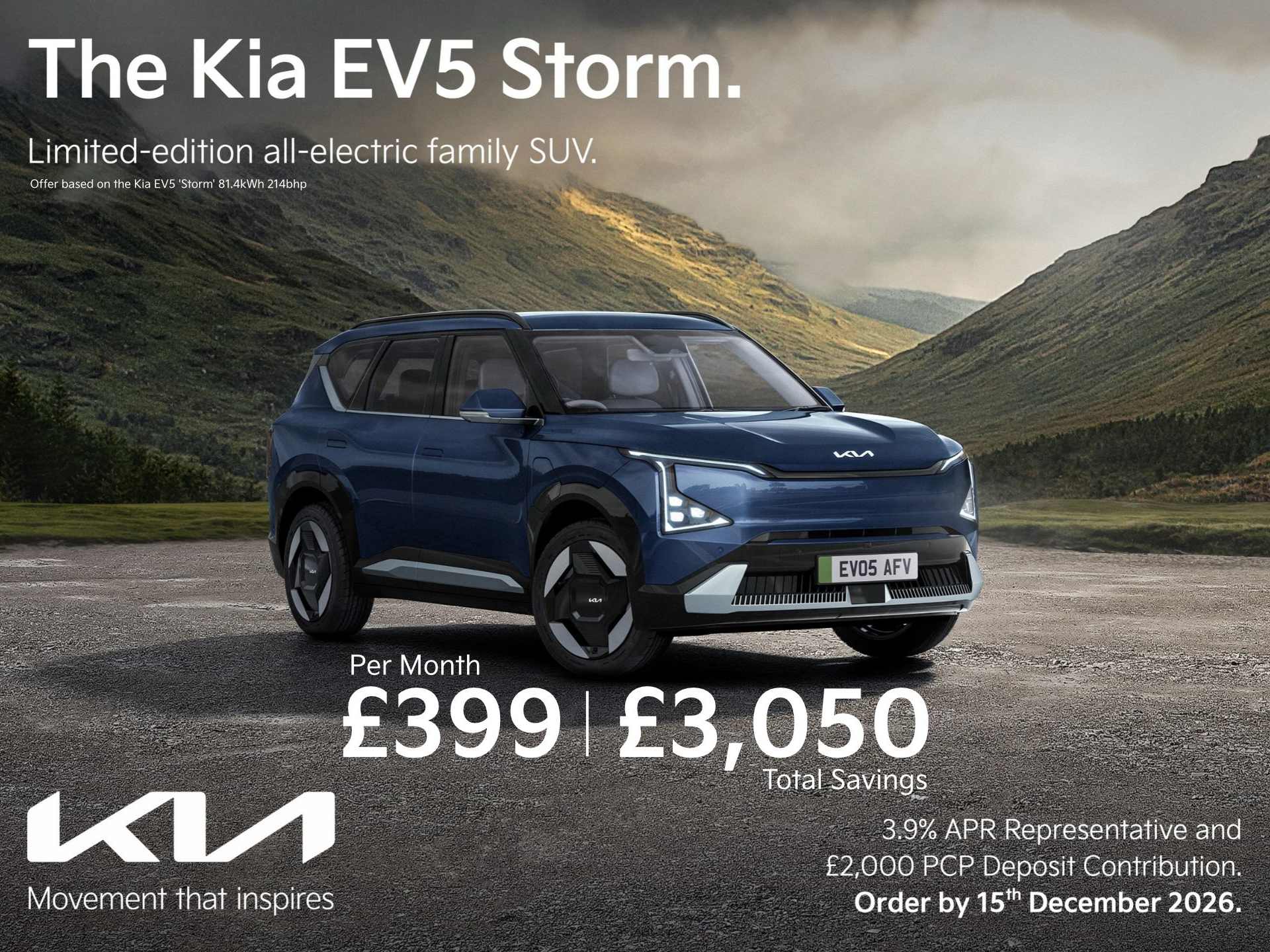 The Kia EV5 Storm