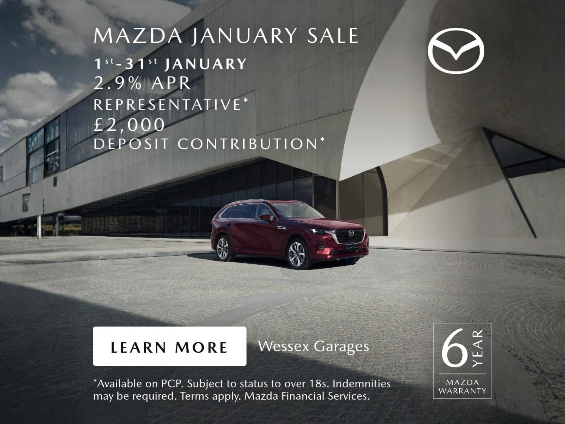 January Sale - Mazda CX-80