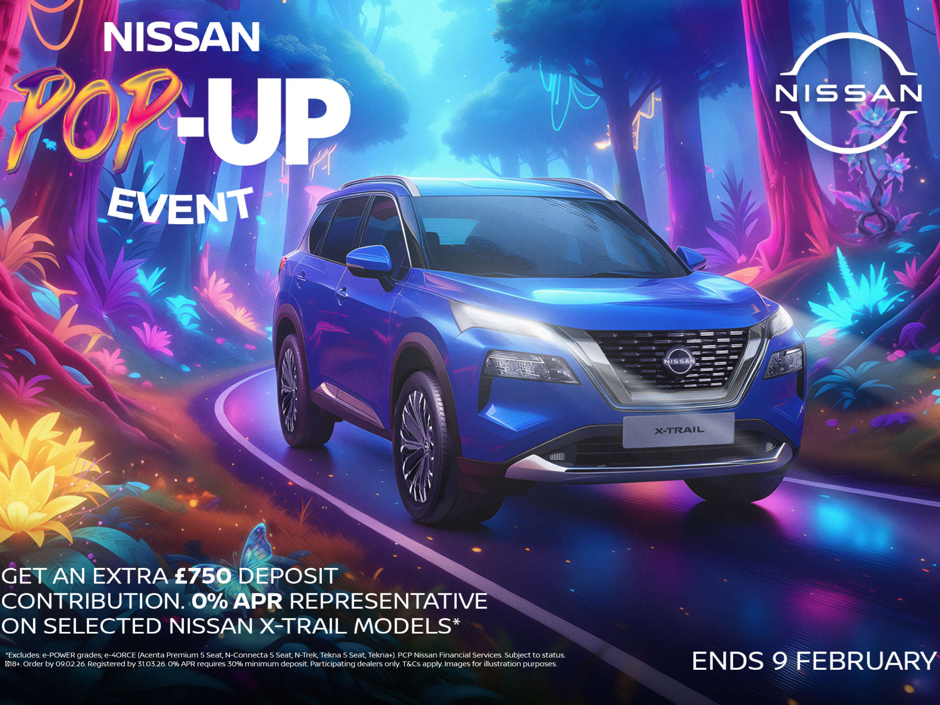Nissan Pop-up Event - Nissan X-Trail
