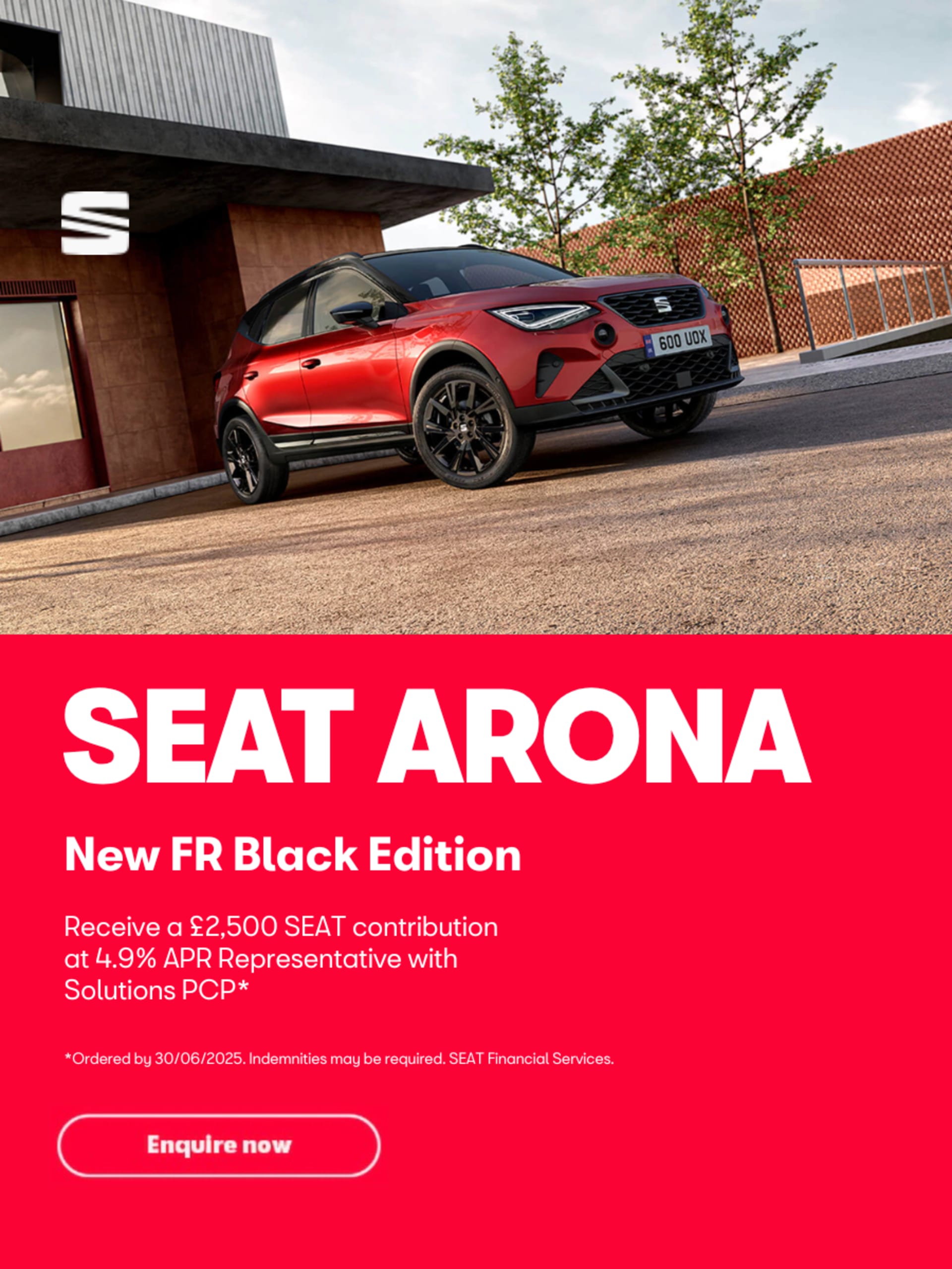 SEAT ARONA BLACK EDITION