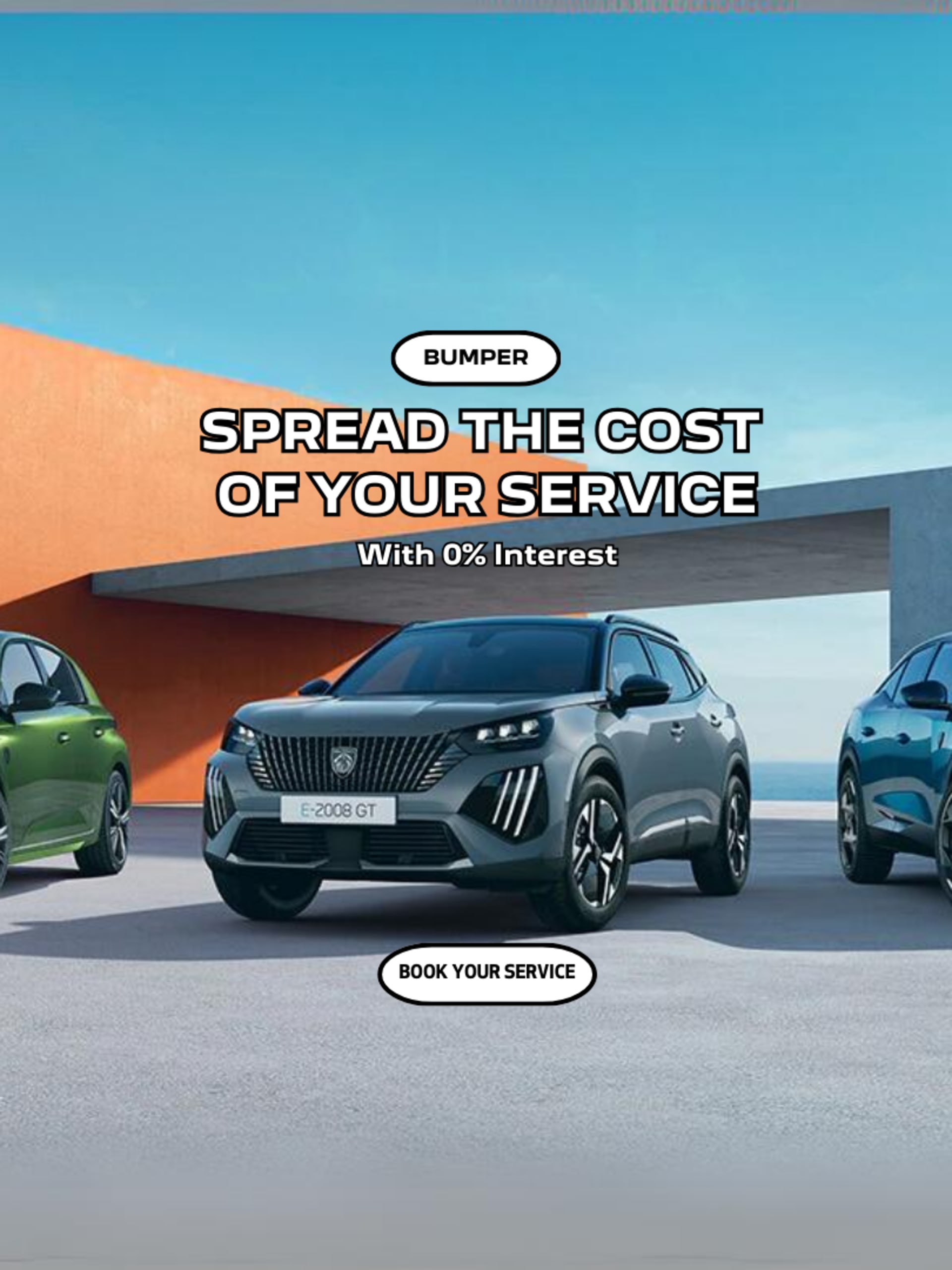 Peugeot Bumper Book your service with 0% interest