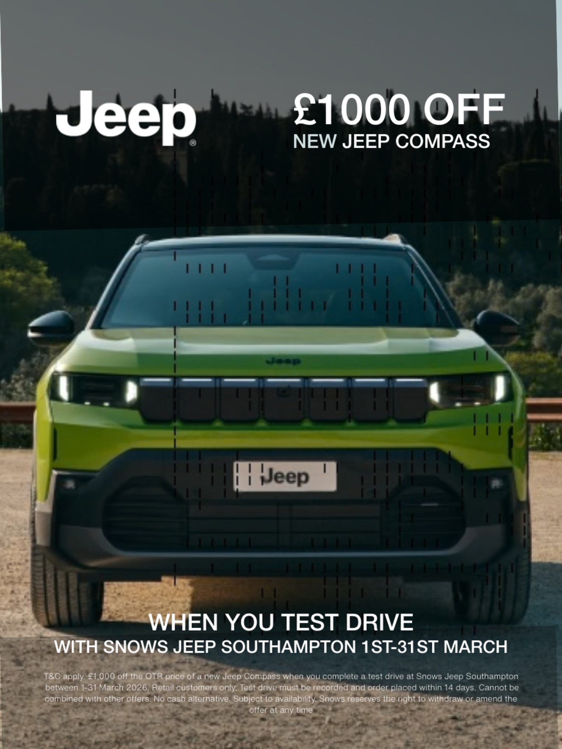 Jeep New Compass Test Drive Event 