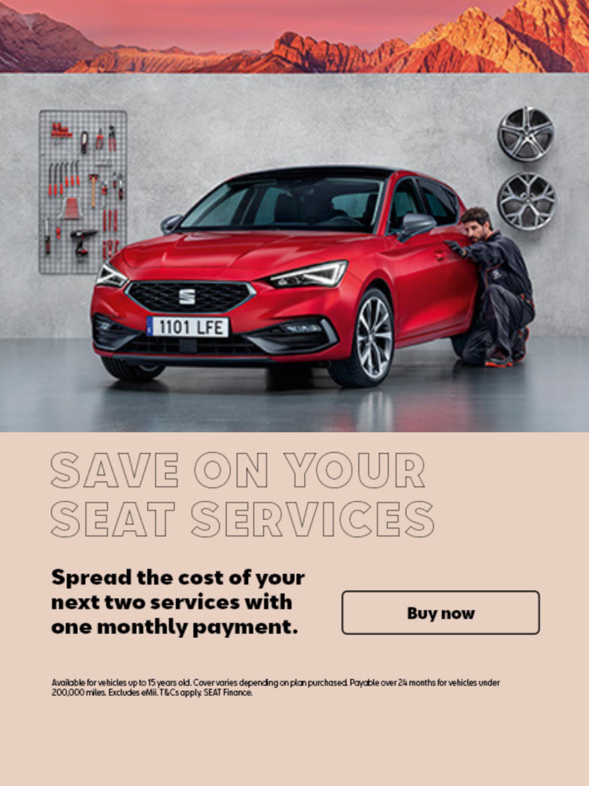 Save on you SEAT services