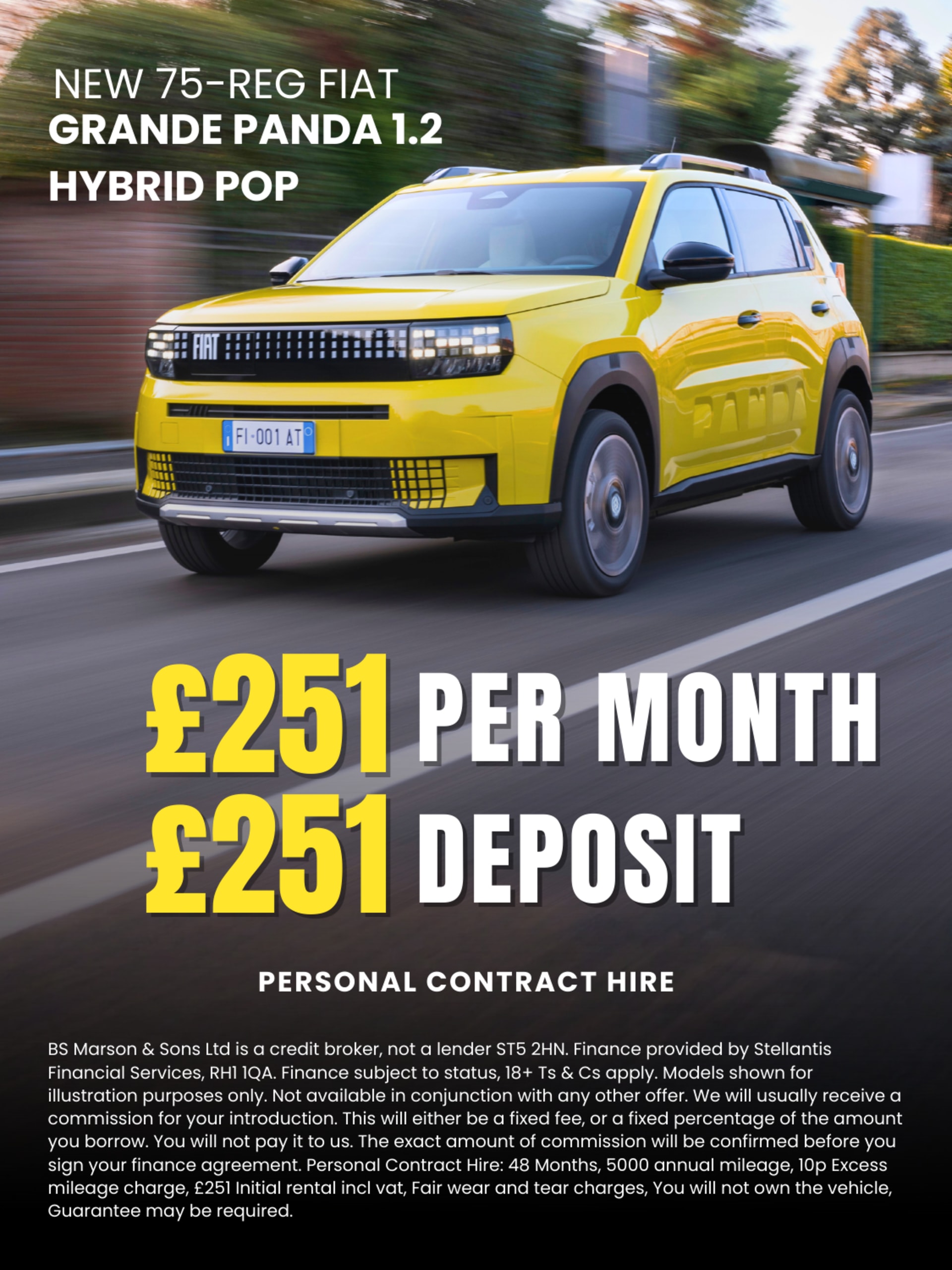 Q4 Dec Fiat Grande Panda PCH 