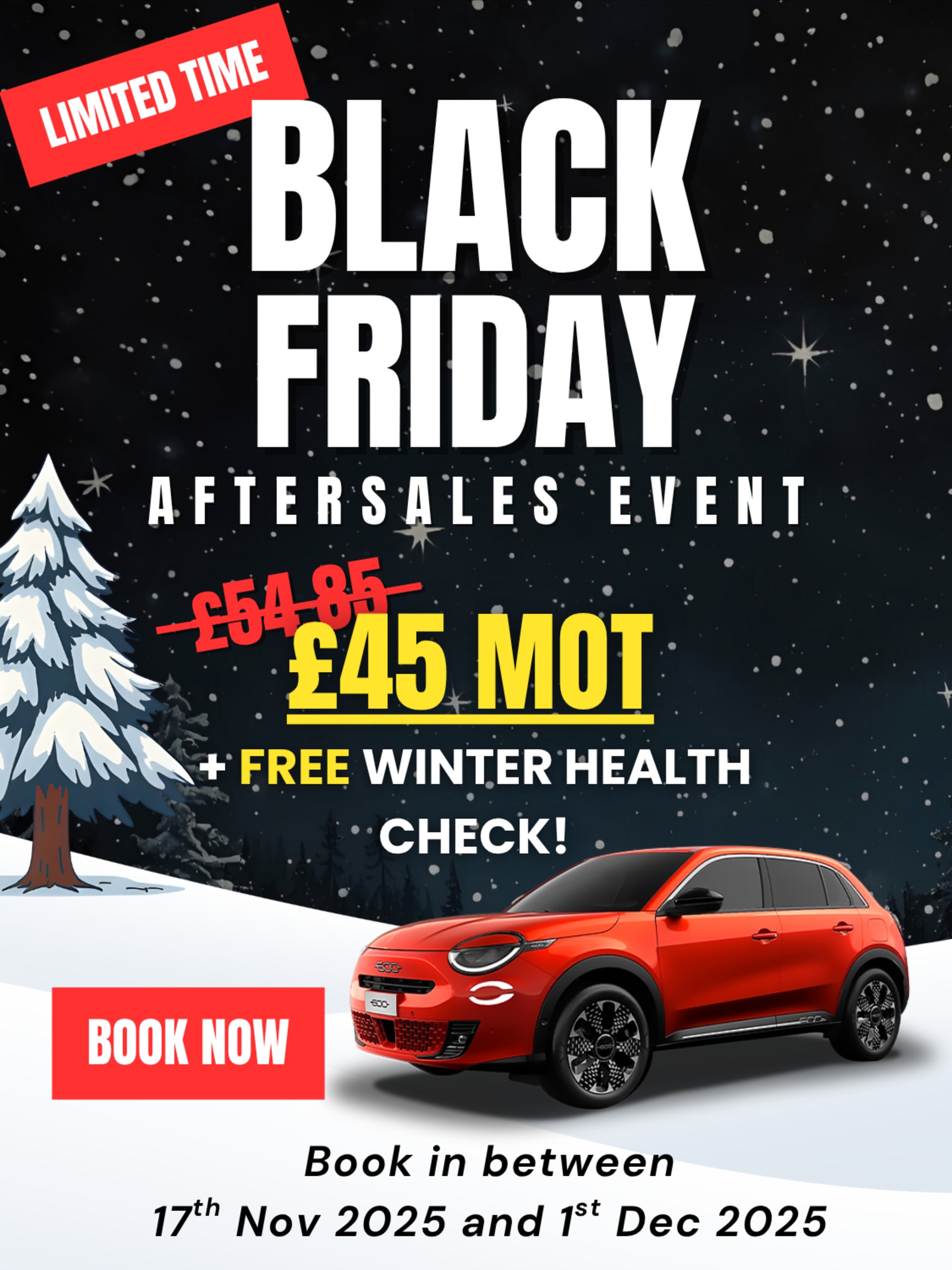 2025 Q4 Aftersales Black Friday Event November