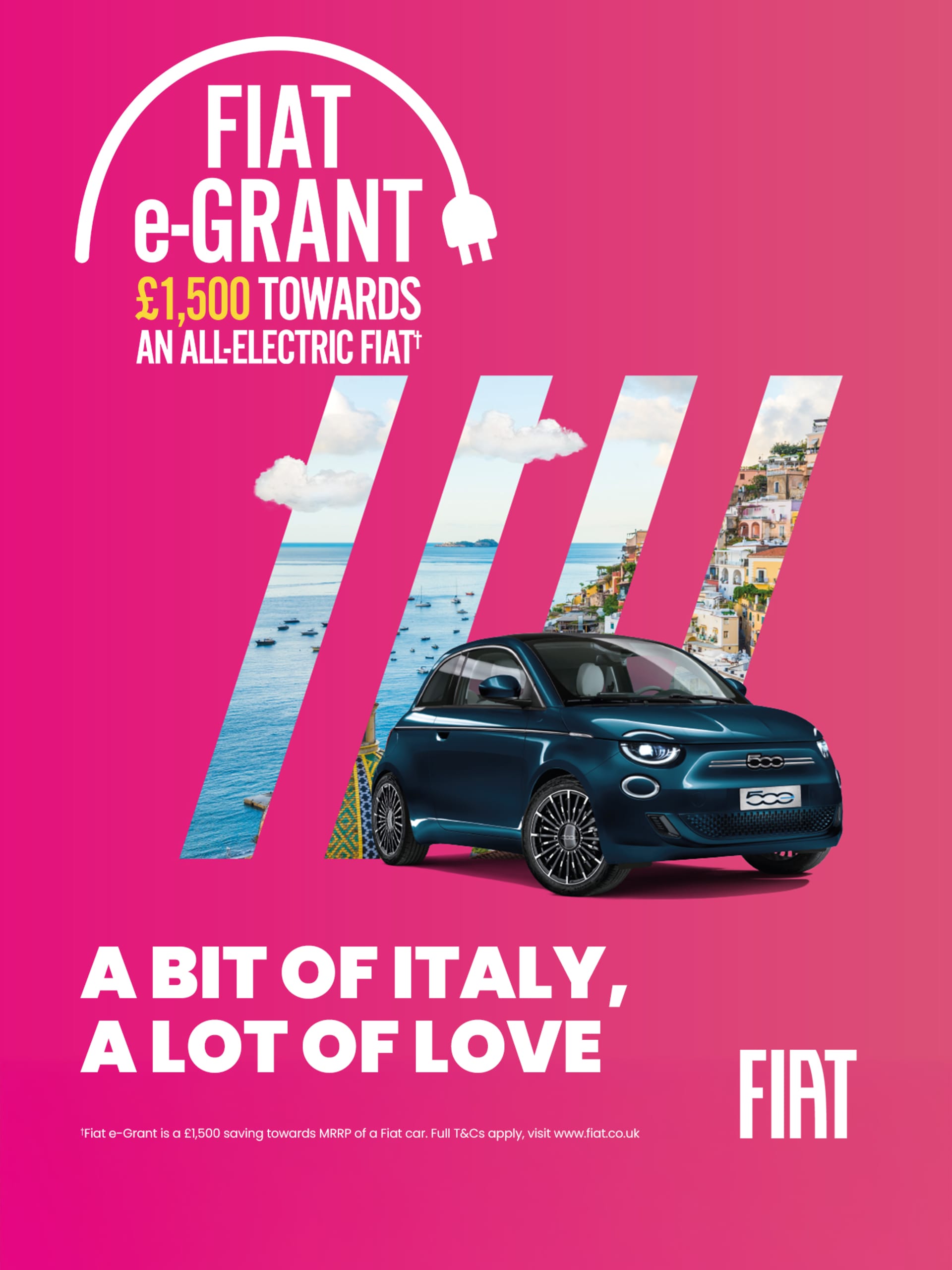 q3 Fiat 500e grant