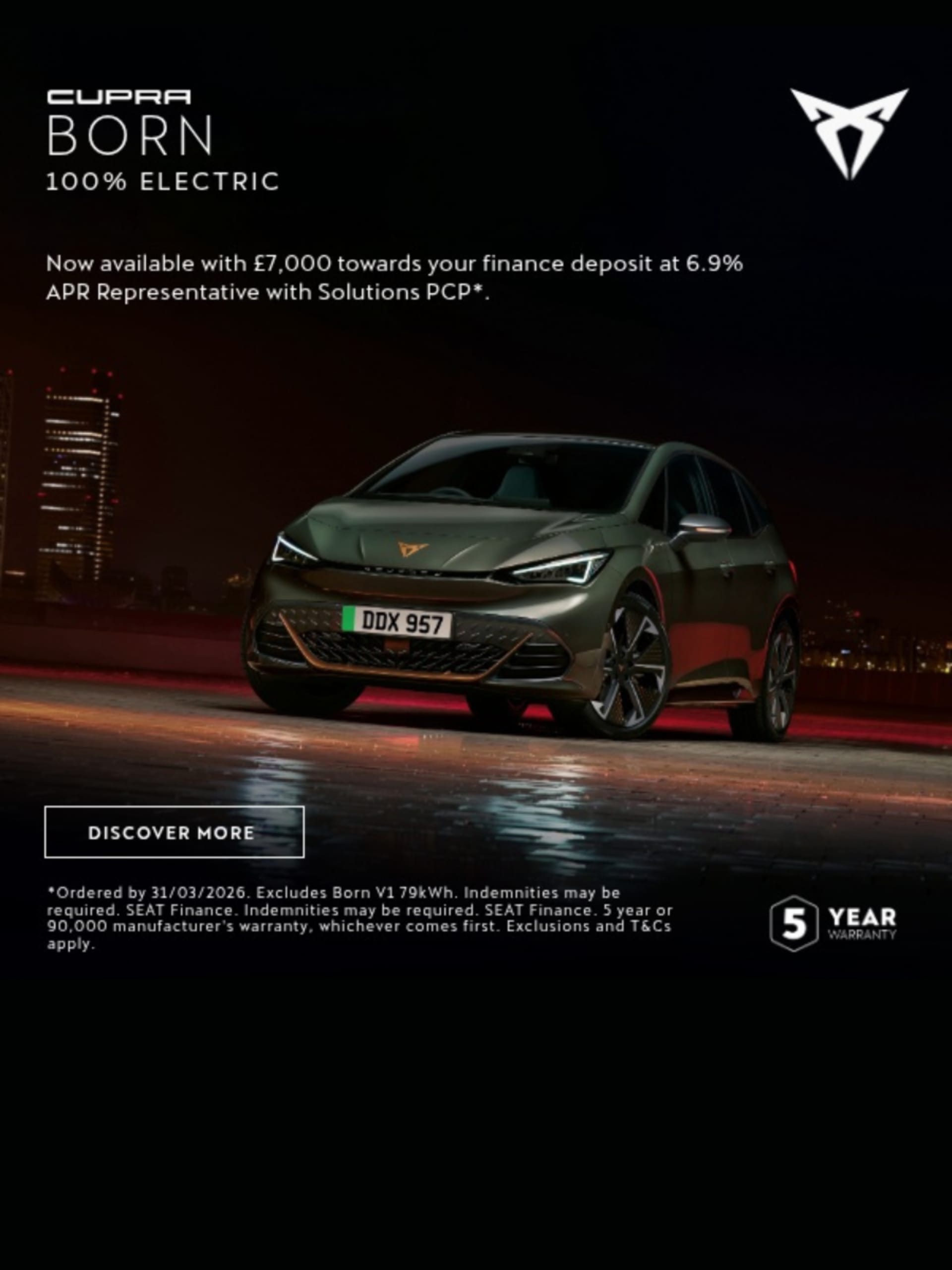 DRIVE EVENT CUPRA Born