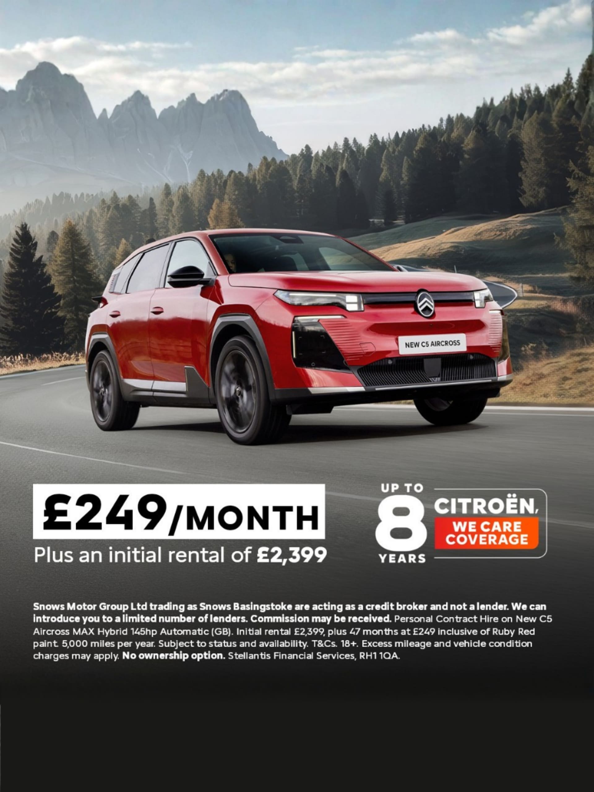 Citroen C5 PCH offer