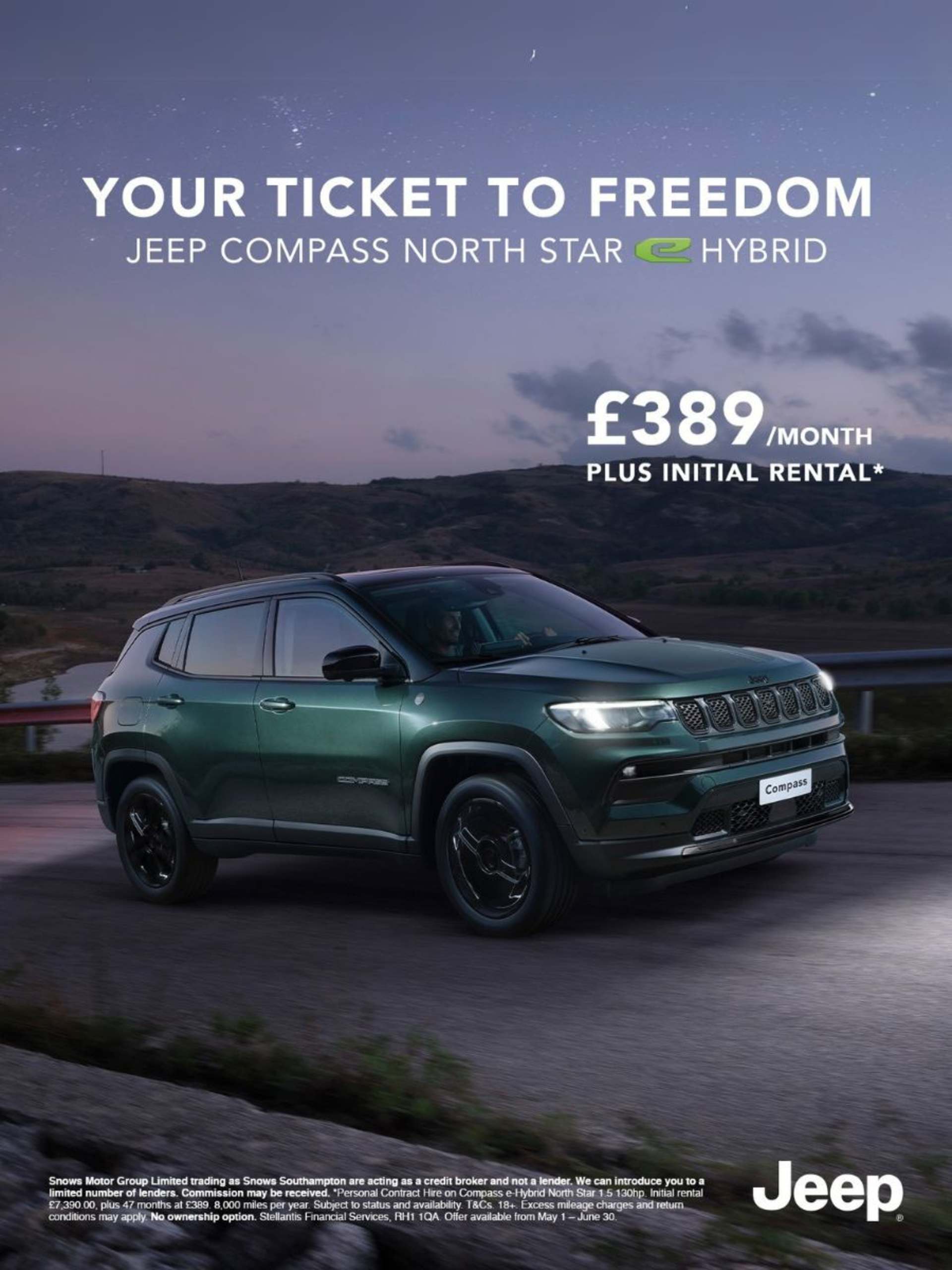 Jeep Compass North Star PCH