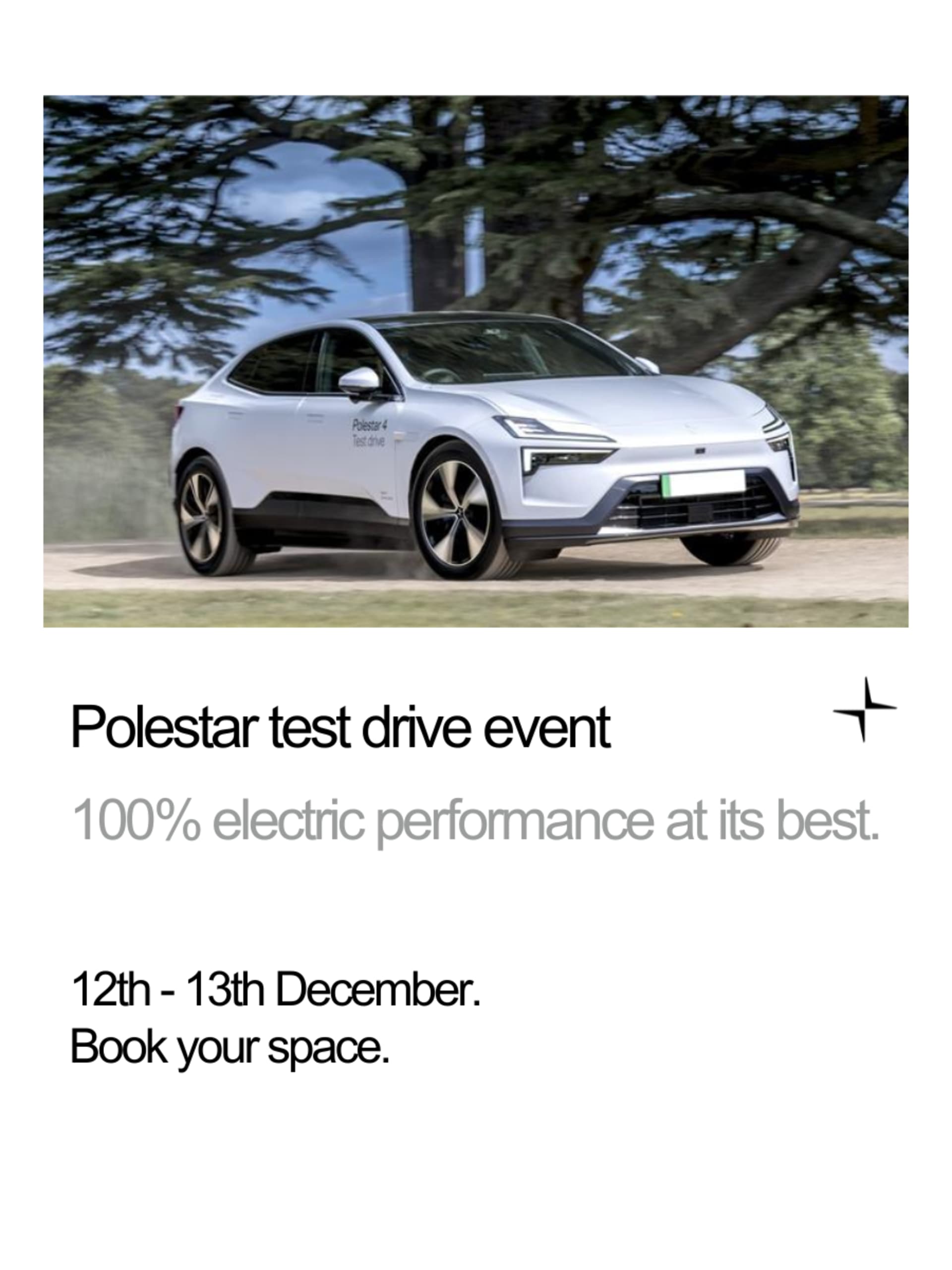 Polestar test drive event