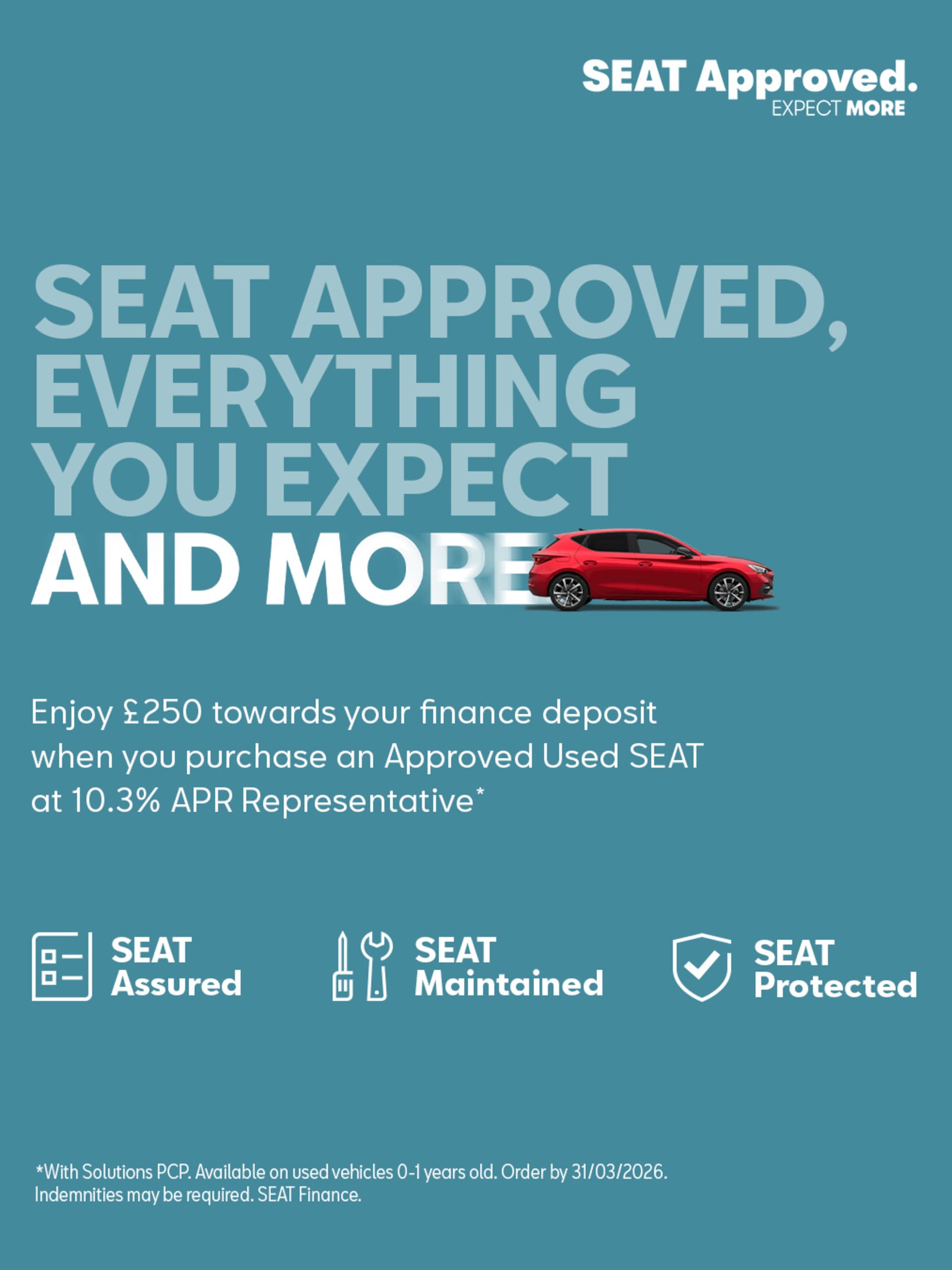SEAT Approved Used Benefits