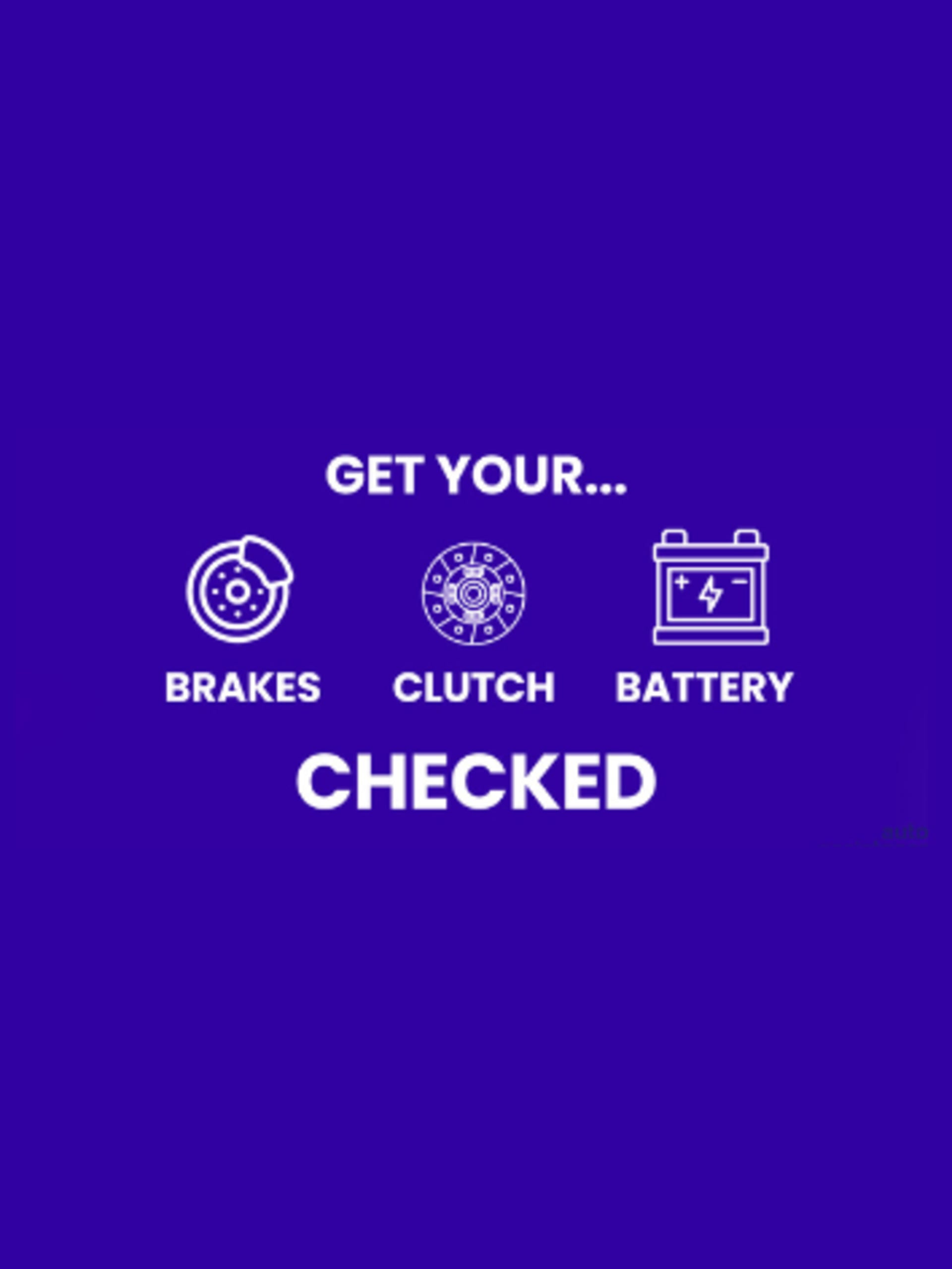 Brakes, Clutch, Battery