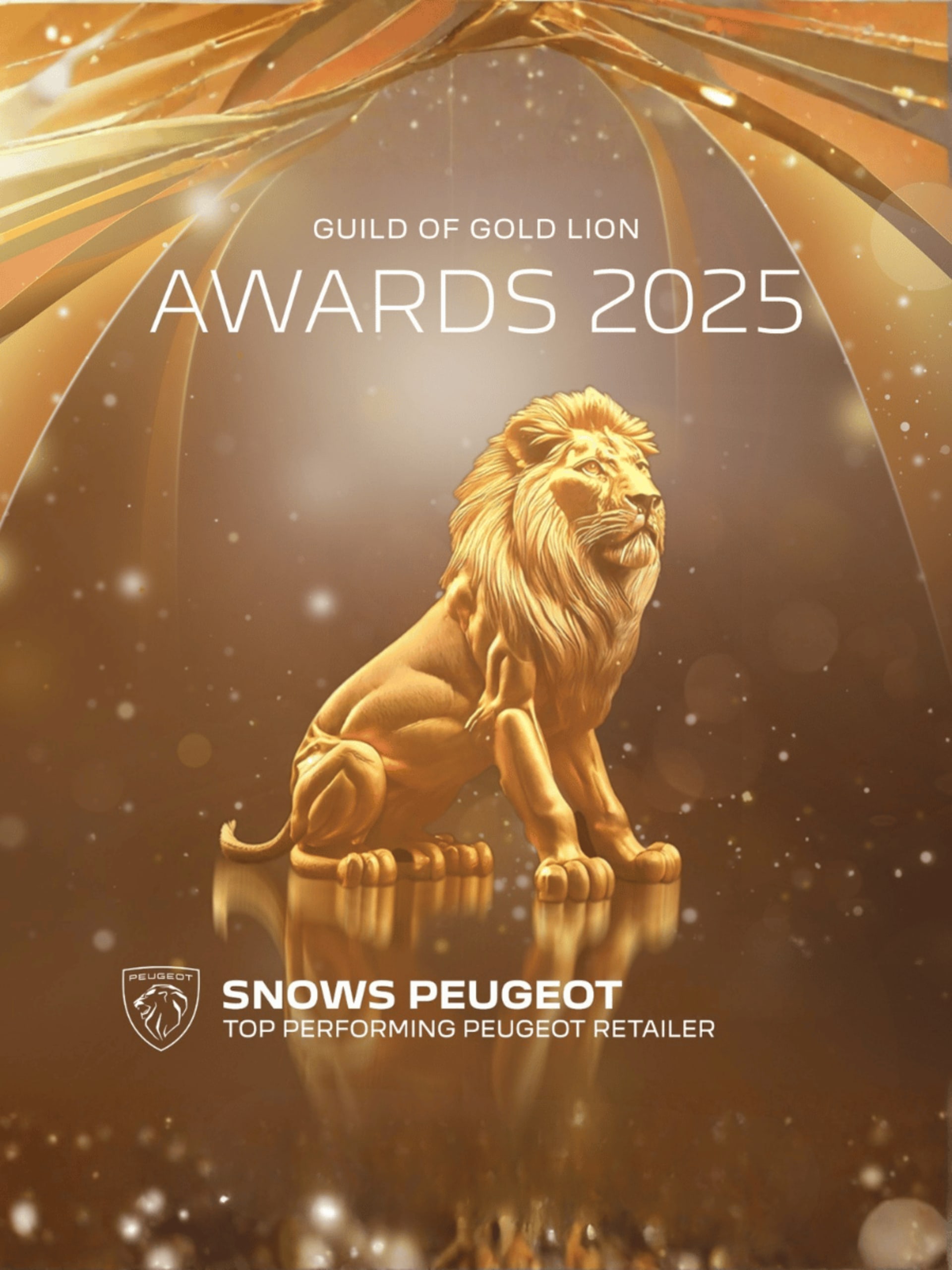 Peugeot Guild of Gold Lion Award