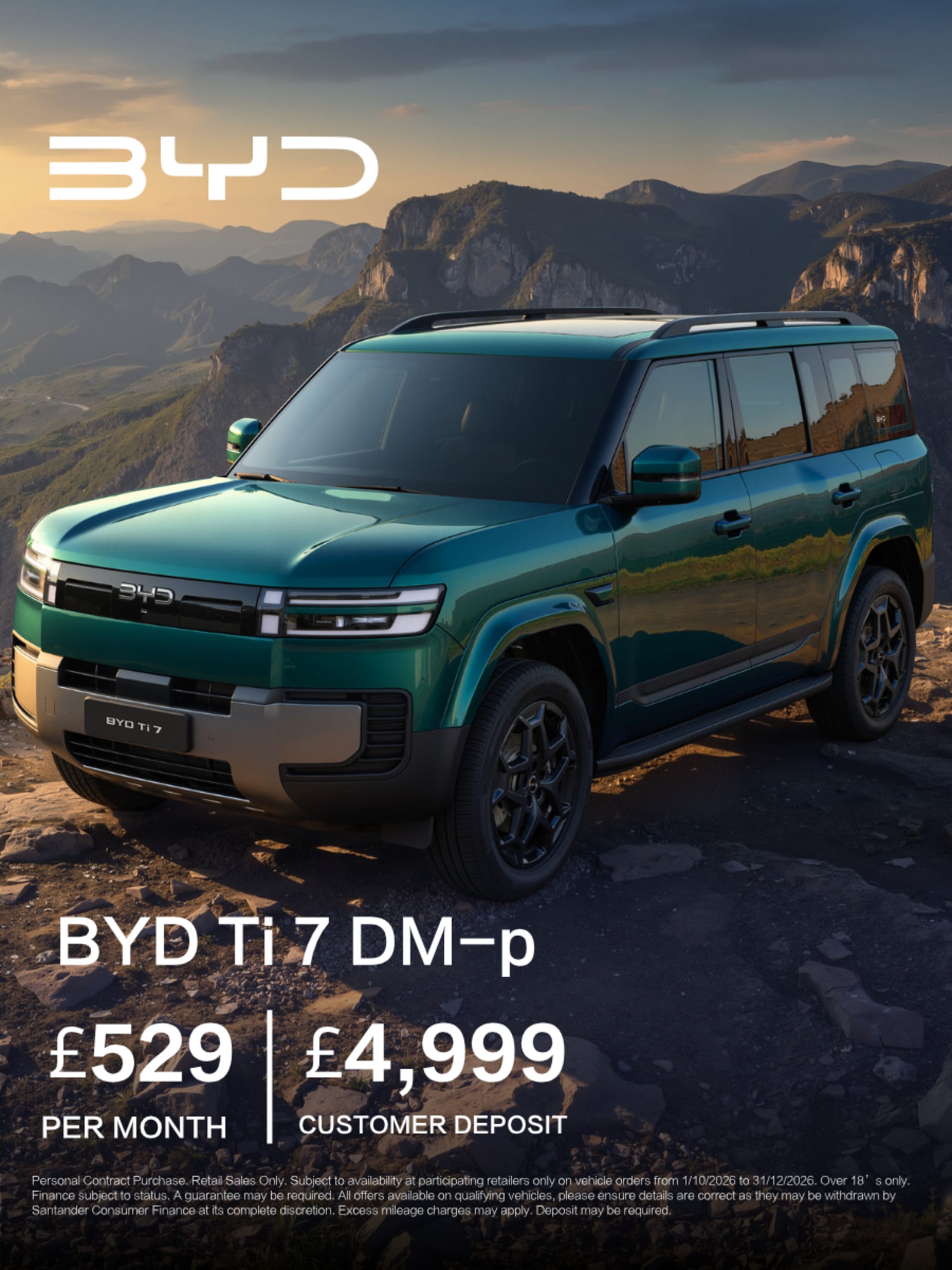 BYD Ti 7 Offer Q4 26