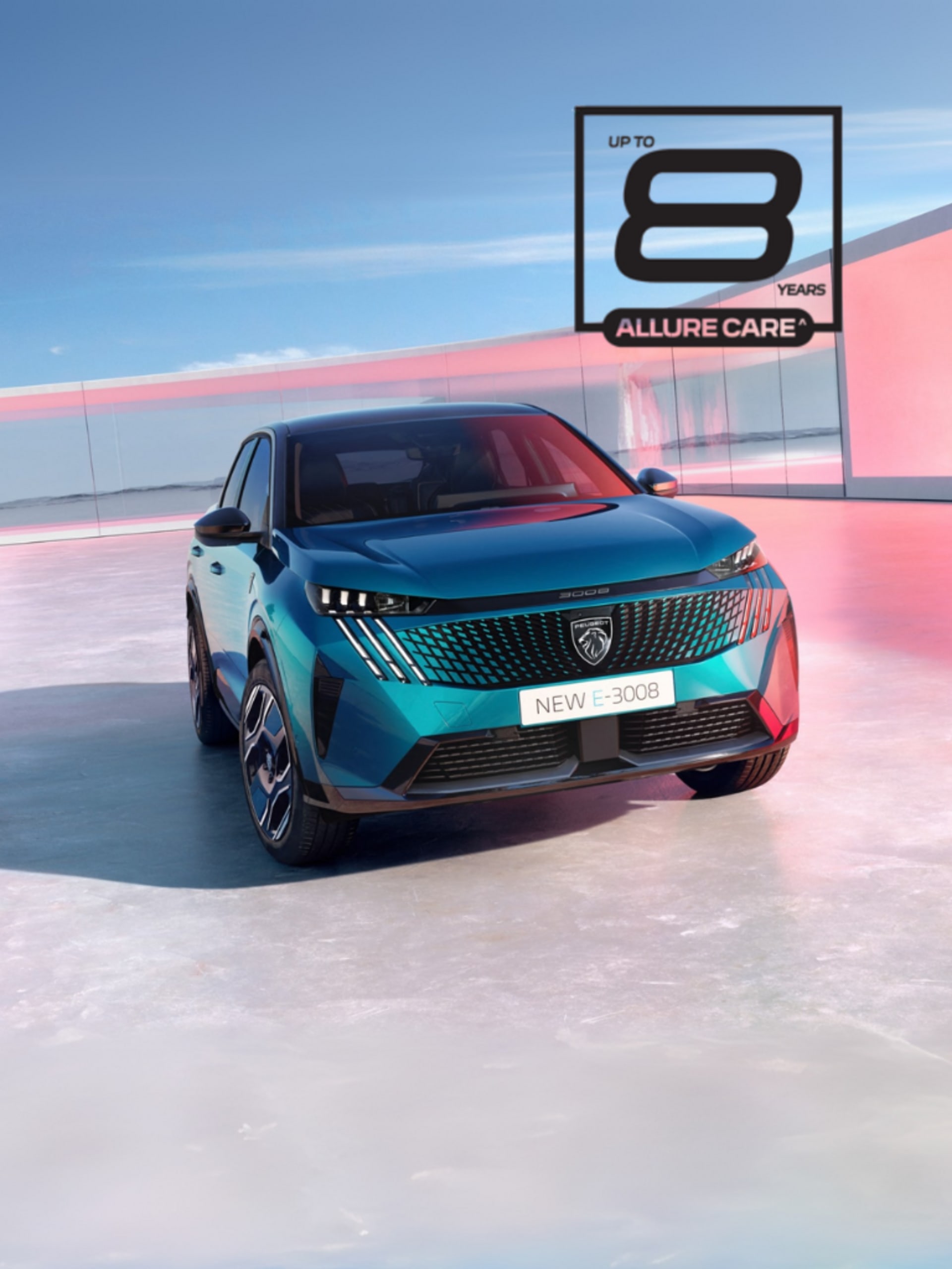 Peugeot E-3008 background