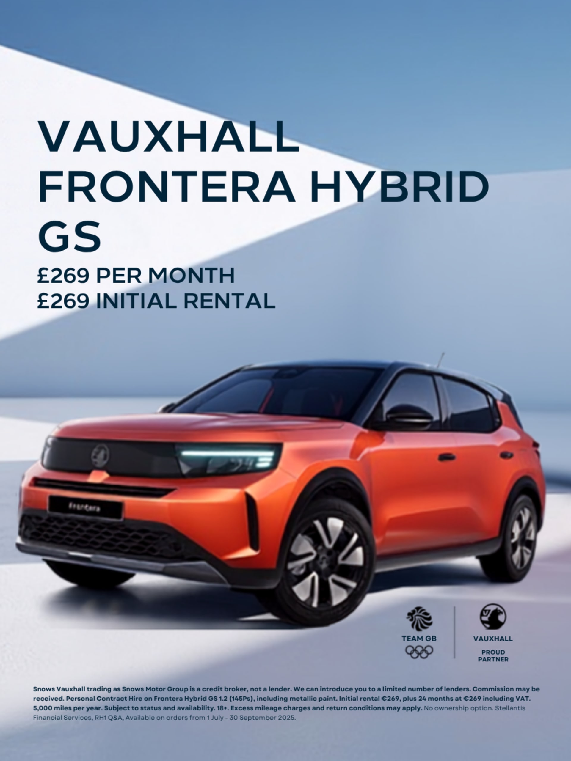 Vauxhall Frontera Hybrid Offer
