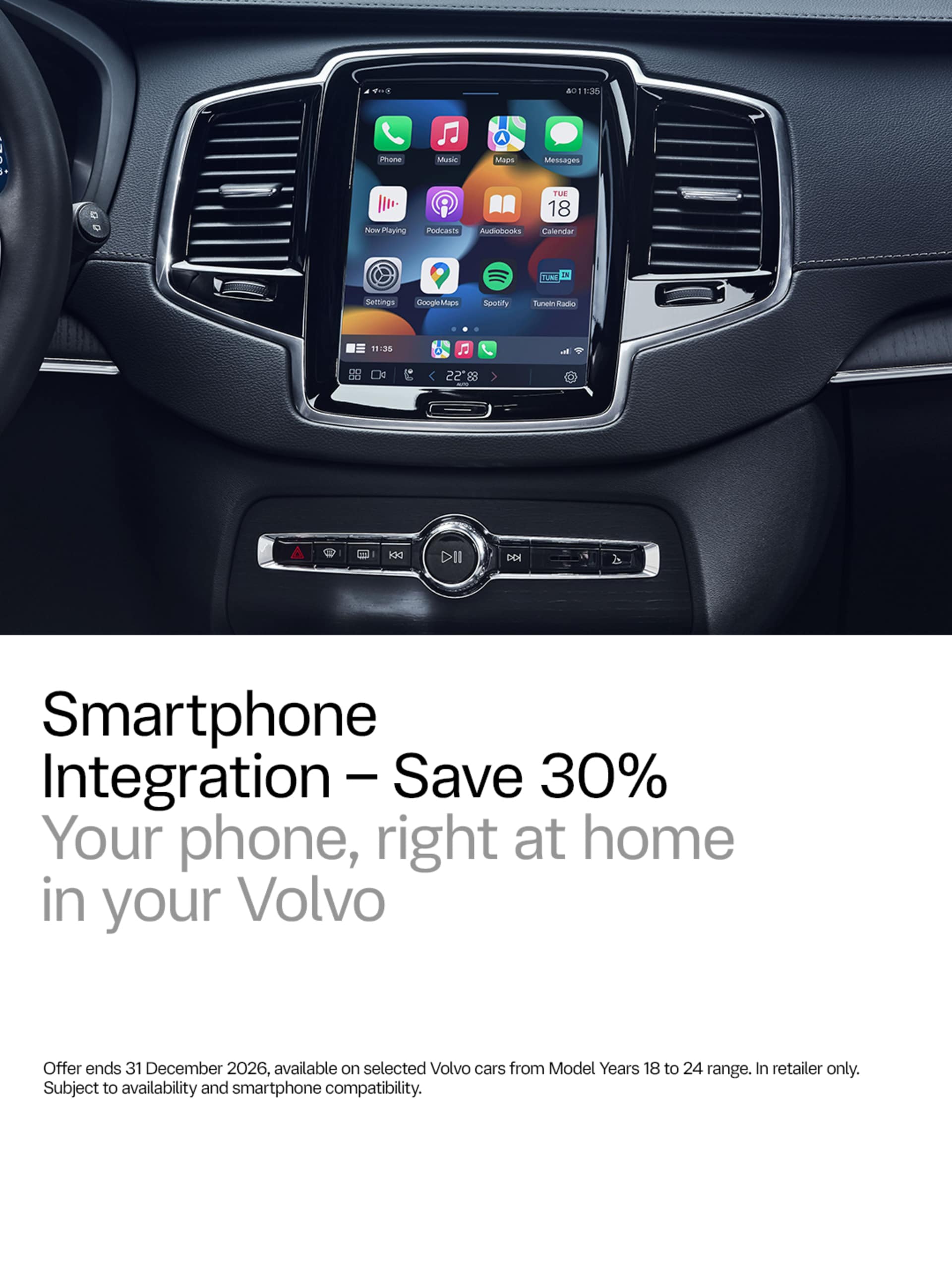 Volvo Smartphone Integration Offer