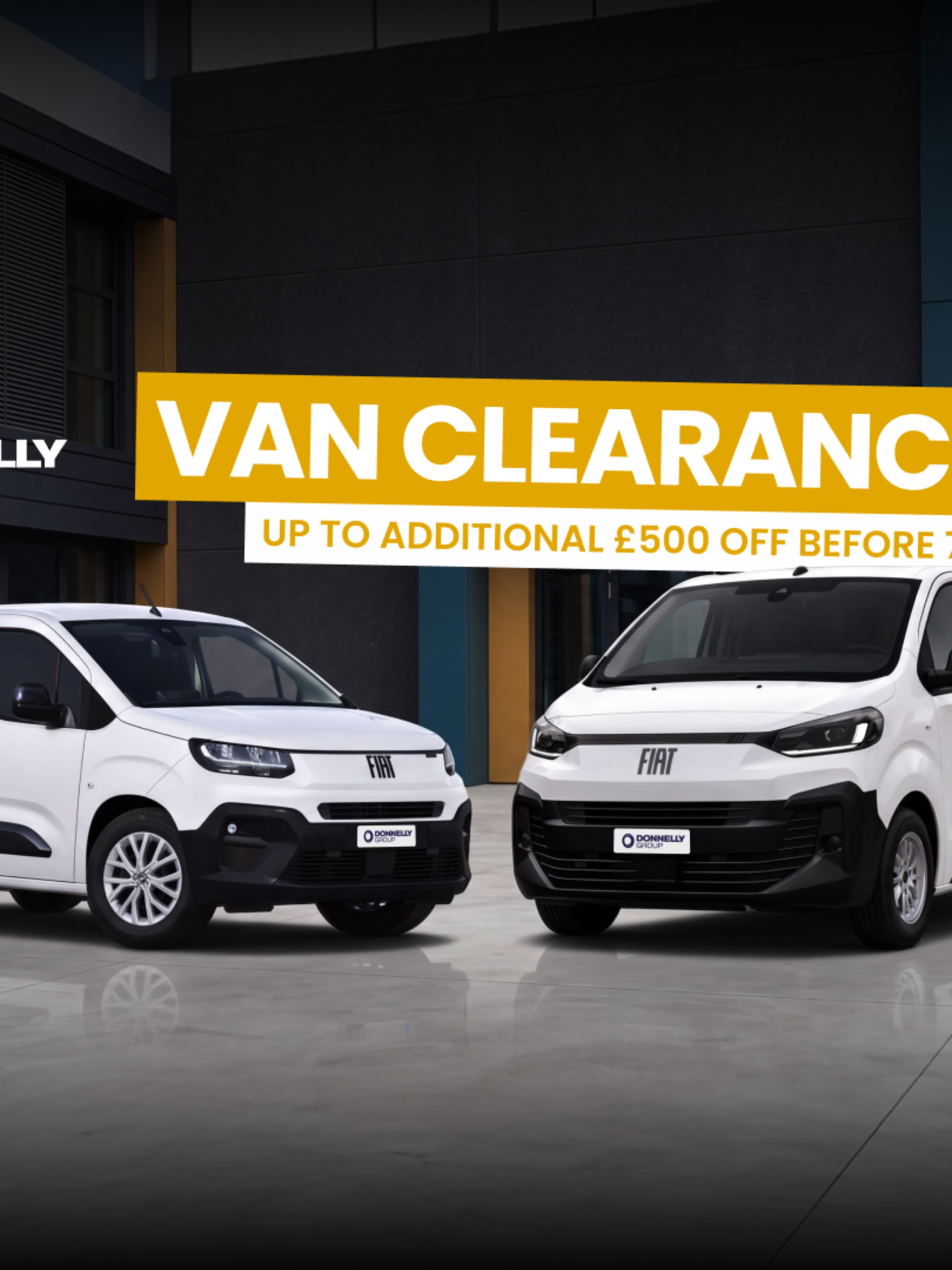 Fiat Van Clearance Event