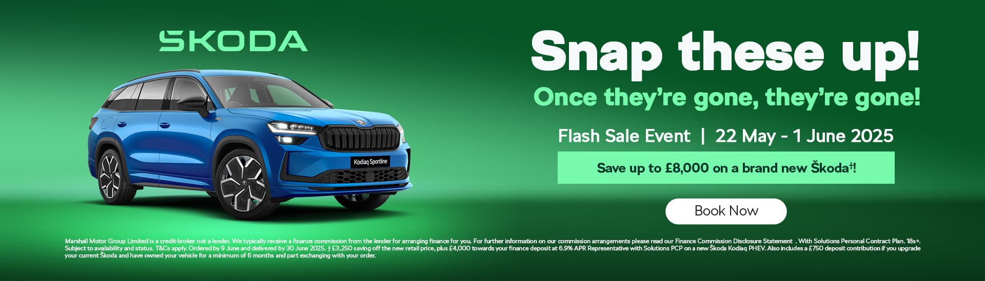 Skoda Flash Sale Event
