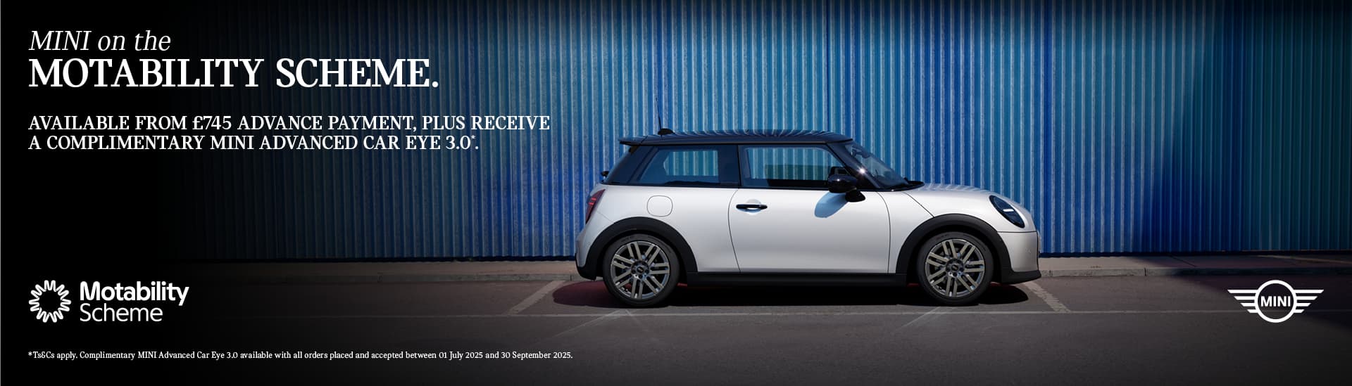 MINI ON THE MOTABILITY SCHEME.