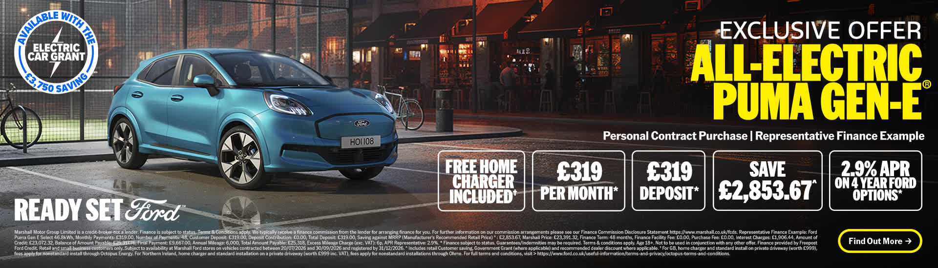 Ford Puma Gen-E Offer