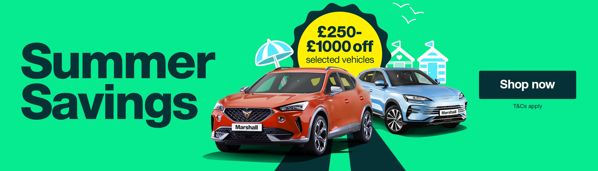 Summer Offers now on