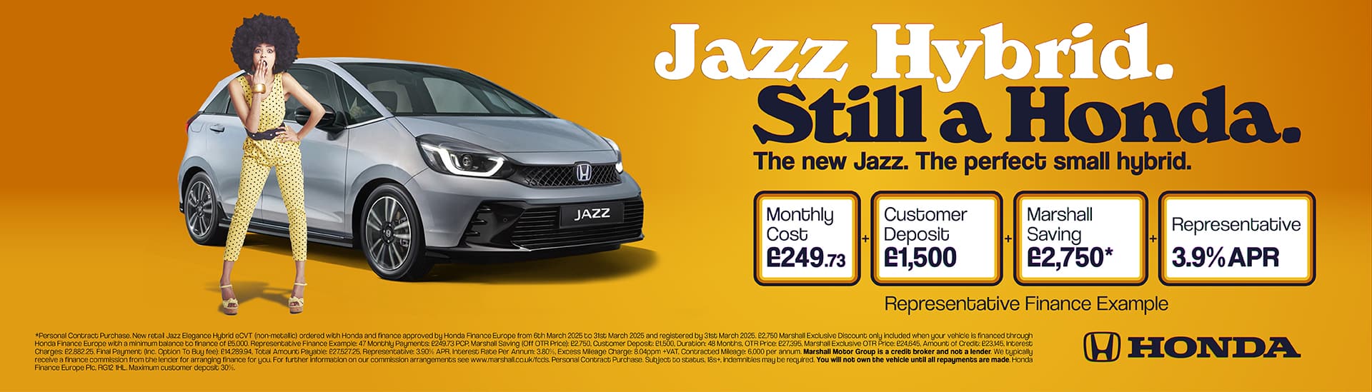 HONDA JAZZ PERSONAL CONTRACT PURCHASE OFFER