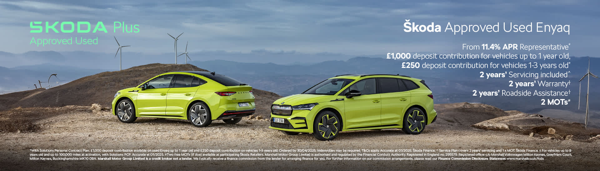 Skoda Approved Used Enyaq Offer