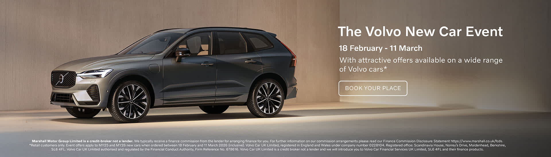 The Volvo New Car Event 2026