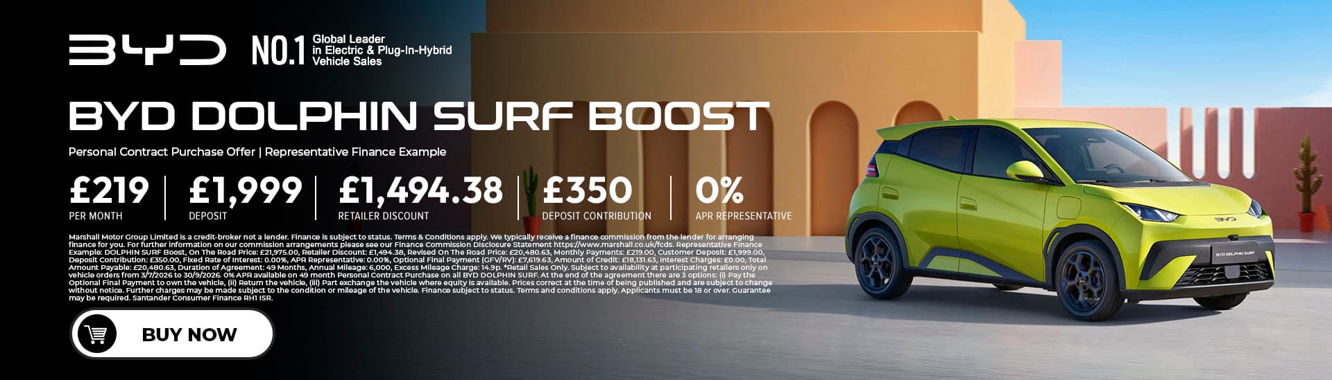 BYD DOLPHIN SURF Offer