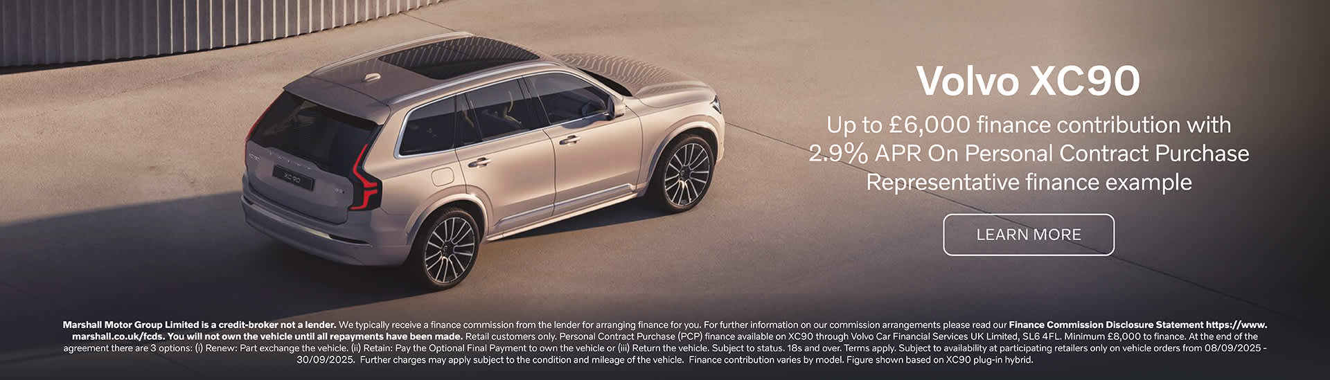 Volvo XC90 Offer